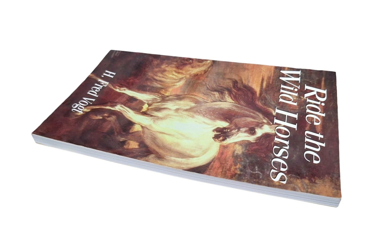 Designer "Ride the Wild Horses" by H.Fred Vogt Size ONE SIZE - 5 Thumbnail