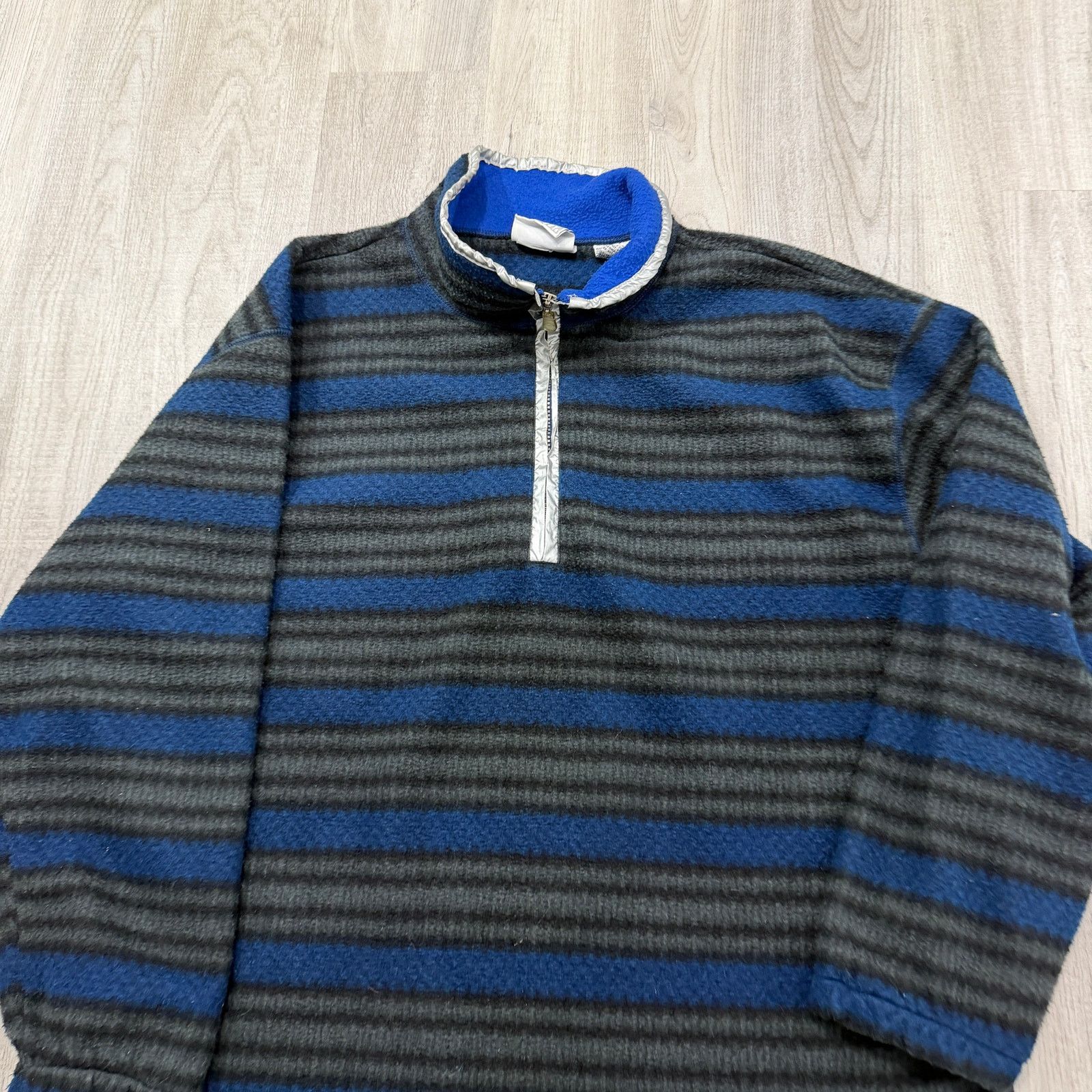 Vintage Vintage Bugle Boy 1/4 Zip Fleece Pullover Men's Extra Large Size US XL / EU 56 / 4 - 2 Thumbnail
