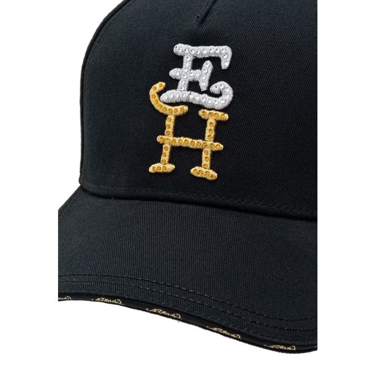 Christian Audigier Ed hardy rhinestone embroidered baseball cap Size ONE SIZE - 3 Thumbnail