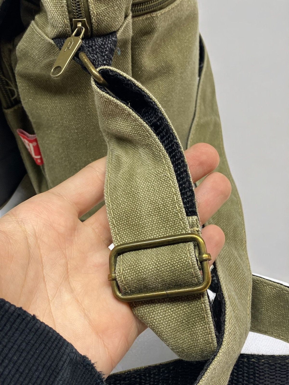 Diesel 🔥 Y2K DIESEL MILITARY GREEN SHOULDER BAG TECH WEAR GORP CORE Size ONE SIZE - 9 Thumbnail