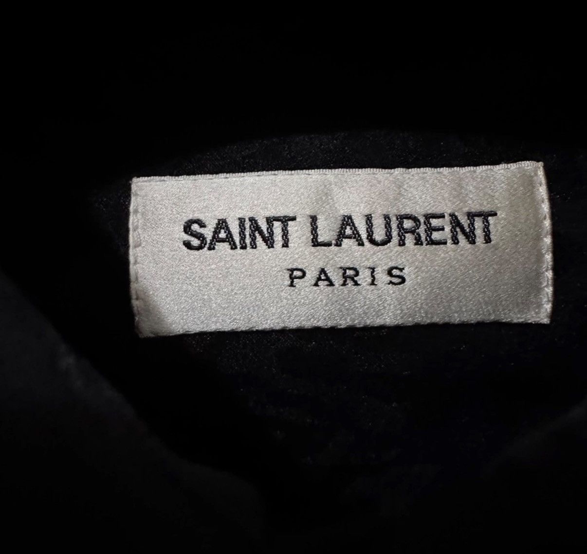 Saint Laurent Paris SLP 20FW Runway Silk Tone-on-Tone All-Over Thorn Print Shirt Size US M / EU 48-50 / 2 - 6 Thumbnail