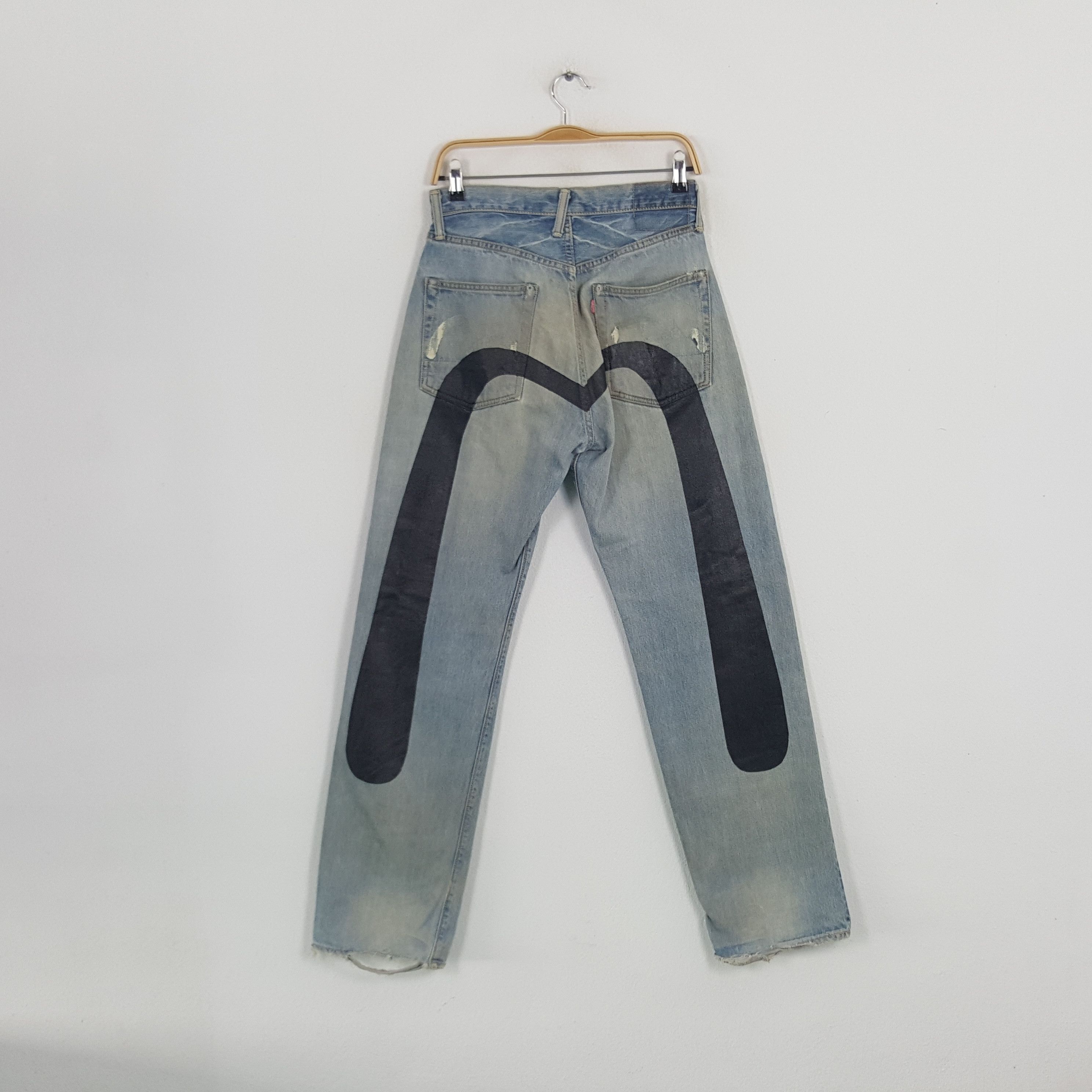 Evisu × Japanese Brand × Vintage Vintage Evisu Japanese Brand Daicock Custom Art Denim Jeans Size US 28 / EU 44 - 1 Thumbnail
