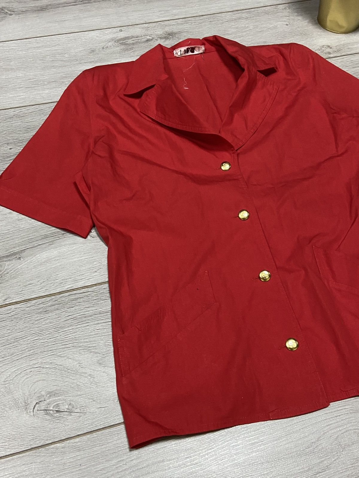 Christian Dior Monsieur Christian Dior vintage rare buttons shirt RARE Size S / US 4 / IT 40 - 3 Thumbnail