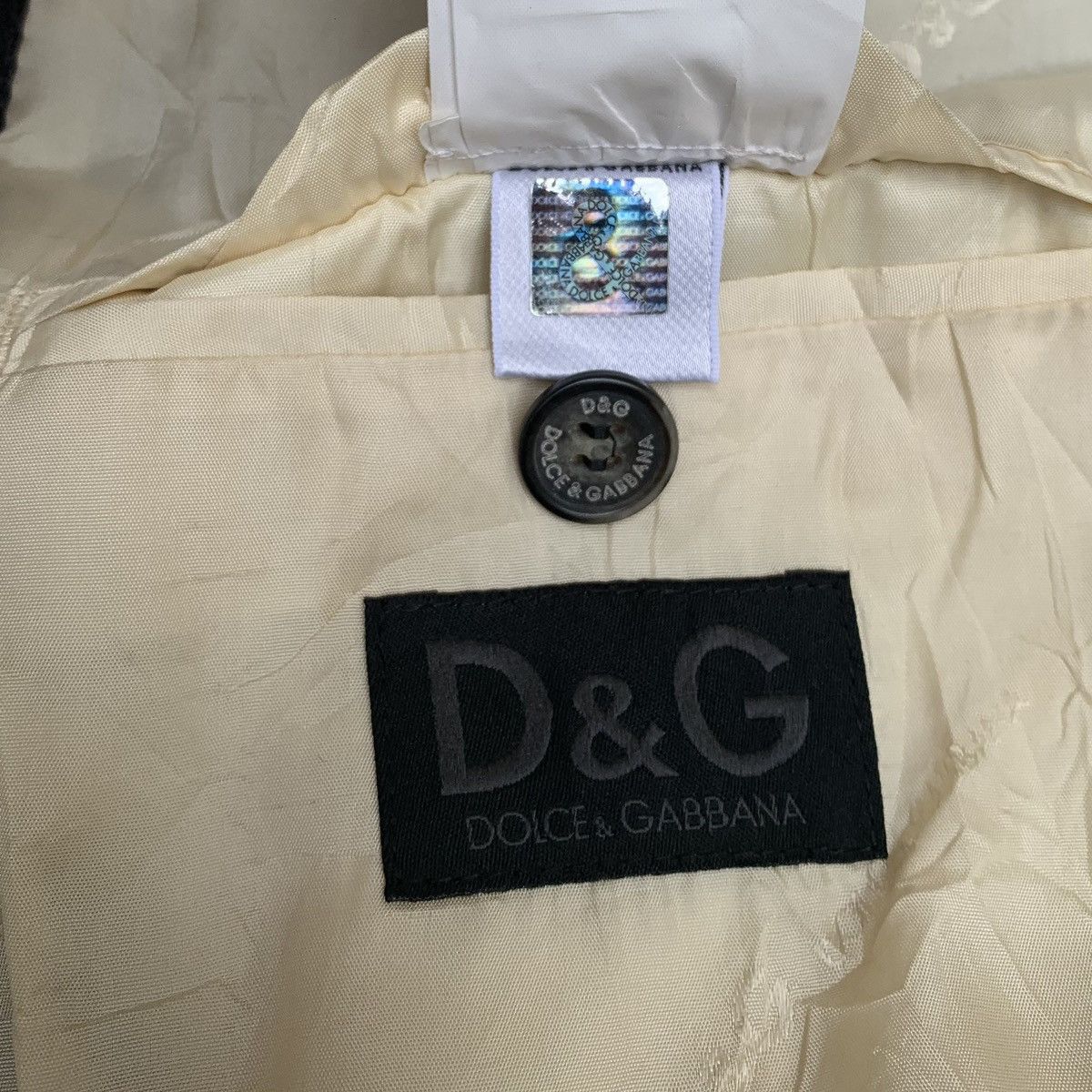 Dolce & Gabbana Vintage dolce & gabbana double breasted wool long coat Size US L / EU 52-54 / 3 - 15 Thumbnail