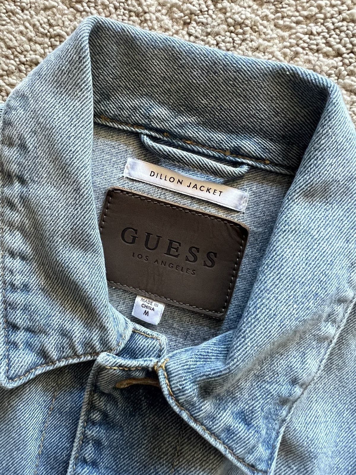 Guess Guess Los Angeles Jean Jacket Size US M / EU 48-50 / 2 - 3 Thumbnail