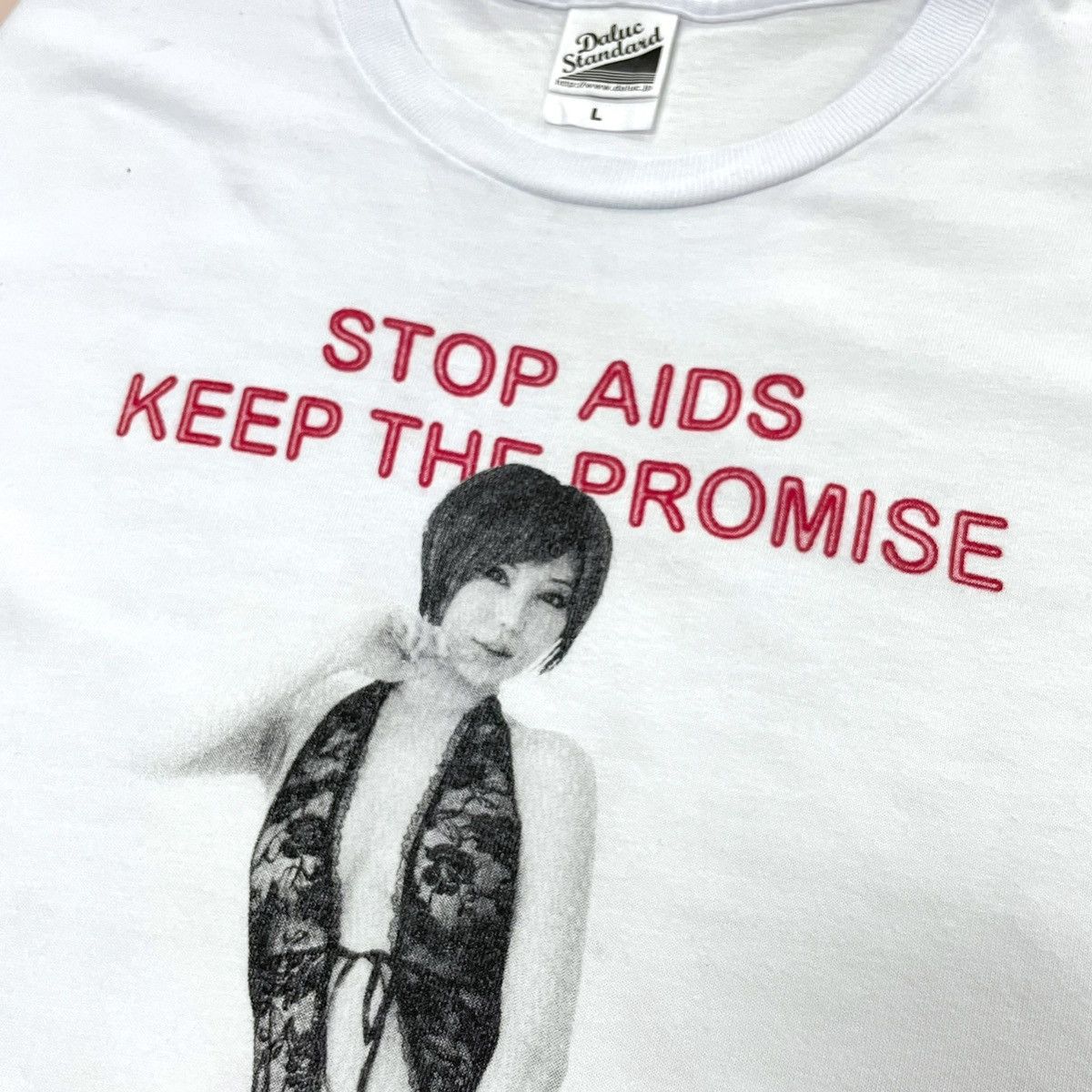 Hot Model Sex Japanese Porn Star campaign to stop AIDS Tee Size US L / EU 52-54 / 3 - 4 Thumbnail