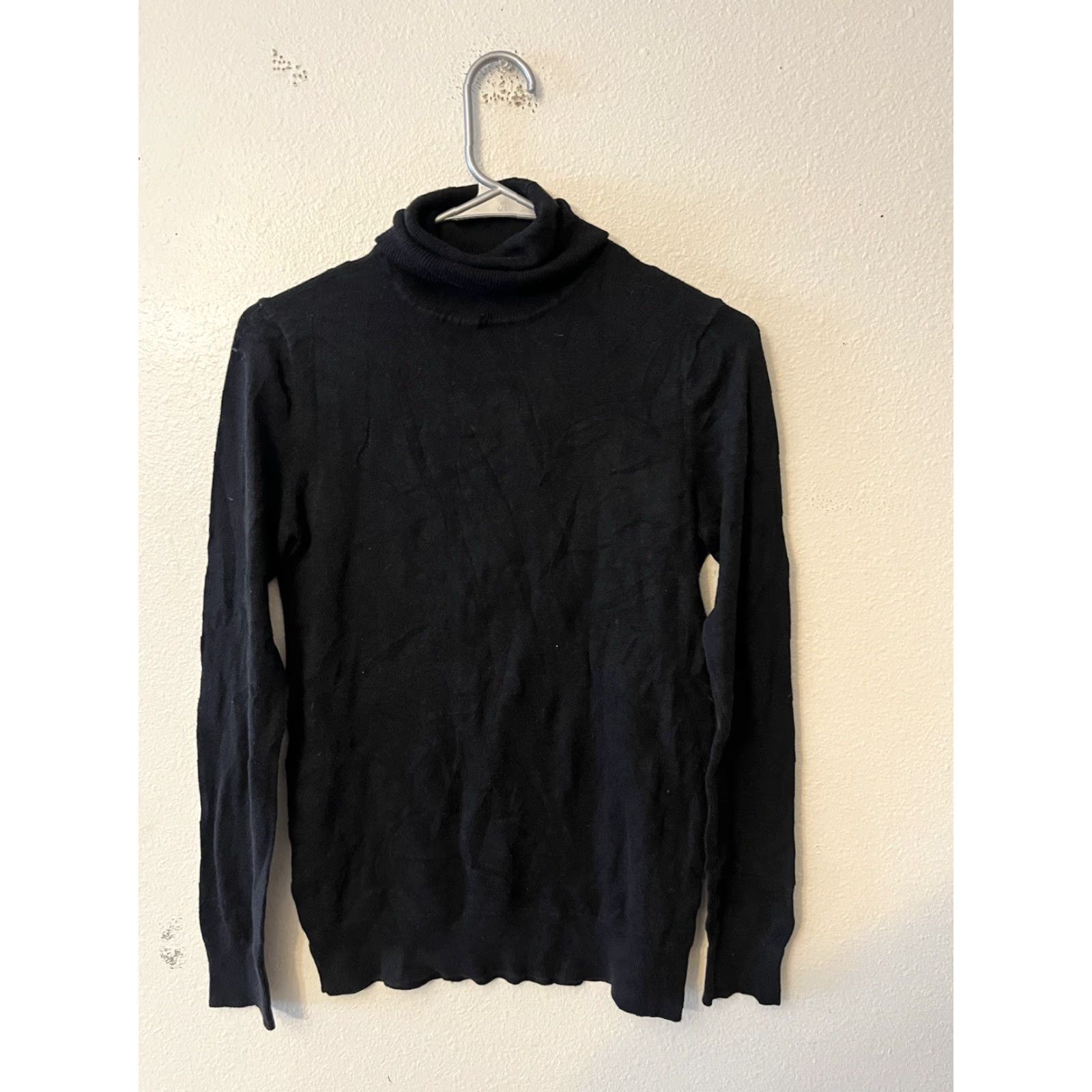 Gap Gap Women's T-Shirt Long Sleeve Turtleneck The Modern Tee XS Black Size XS / US 0-2 / IT 36-38 - 3 Thumbnail