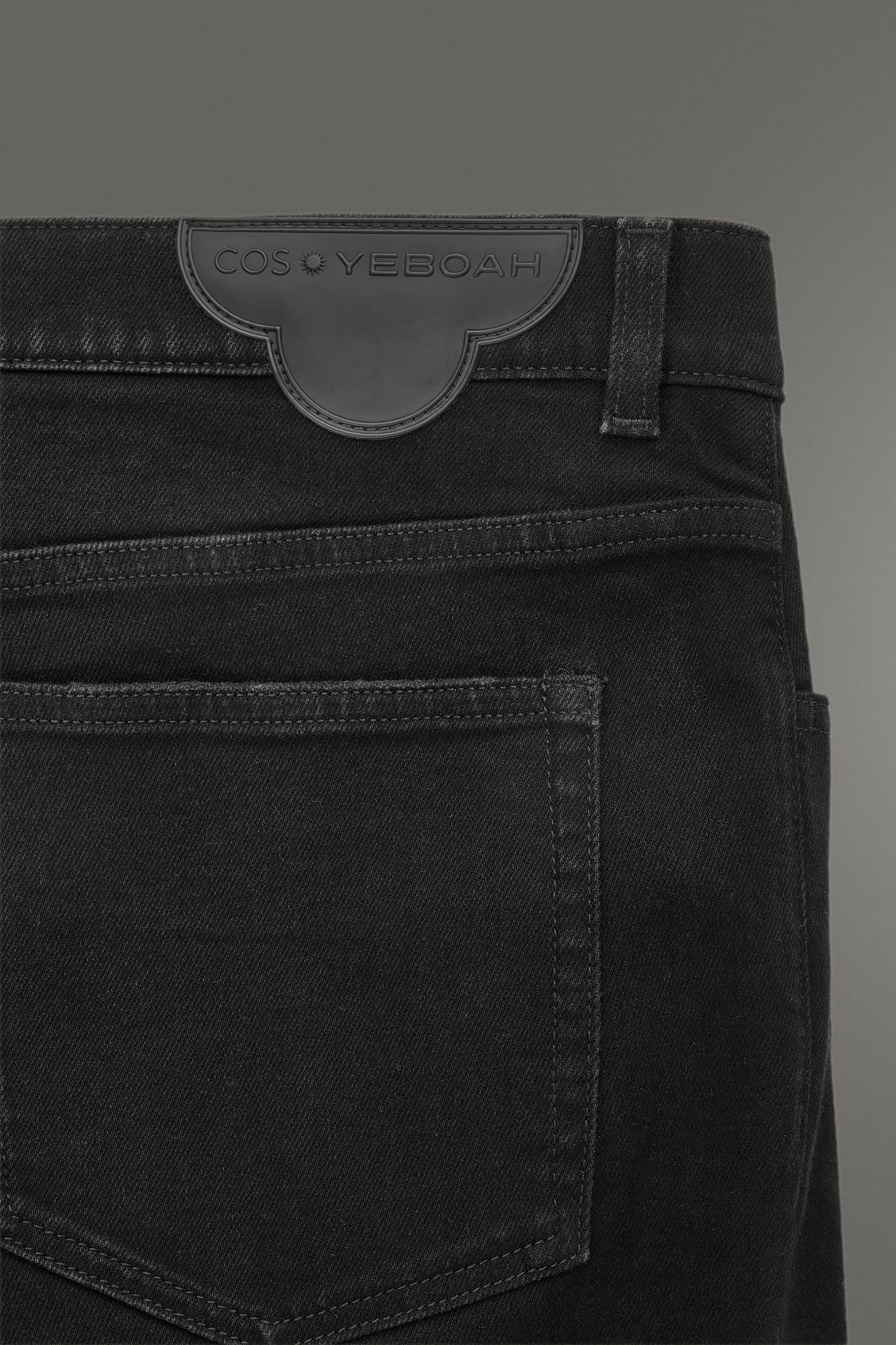 Cos Reece Yeboah Slim Jeans clean black distressed limited edit. Size US 30 / EU 46 - 5 Thumbnail