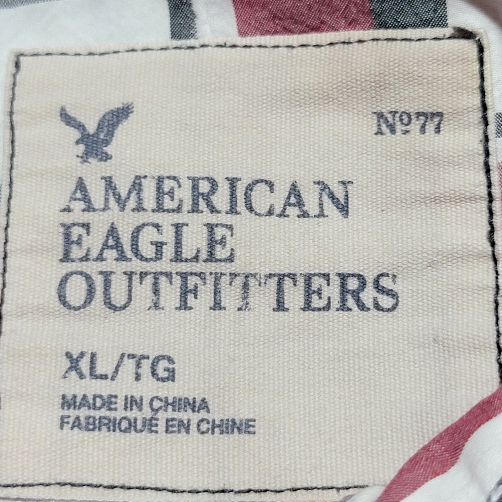 American Eagle Outfitters AEO Homemade Christmas Pearl Snap Santa Shirt - Size XL Size XL / US 12-14 / IT 48-50 - 5 Thumbnail