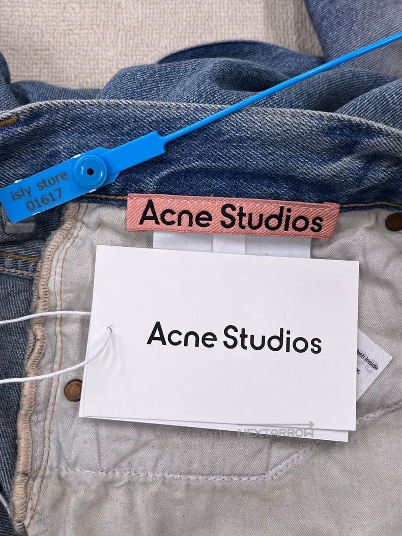 Acne Studios Acne Studios Painted Wide-Leg Mid-Rise Loose Jeans Size US 30 / EU 46 - 5 Thumbnail