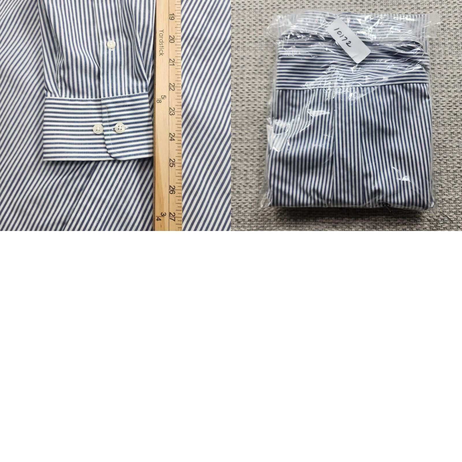 Ralph Lauren Lauren Ralph Lauren Shirt Mens XL Multicolor Striped Stretch Button Up Long Sleeve Dress Size 46R - 9 Thumbnail