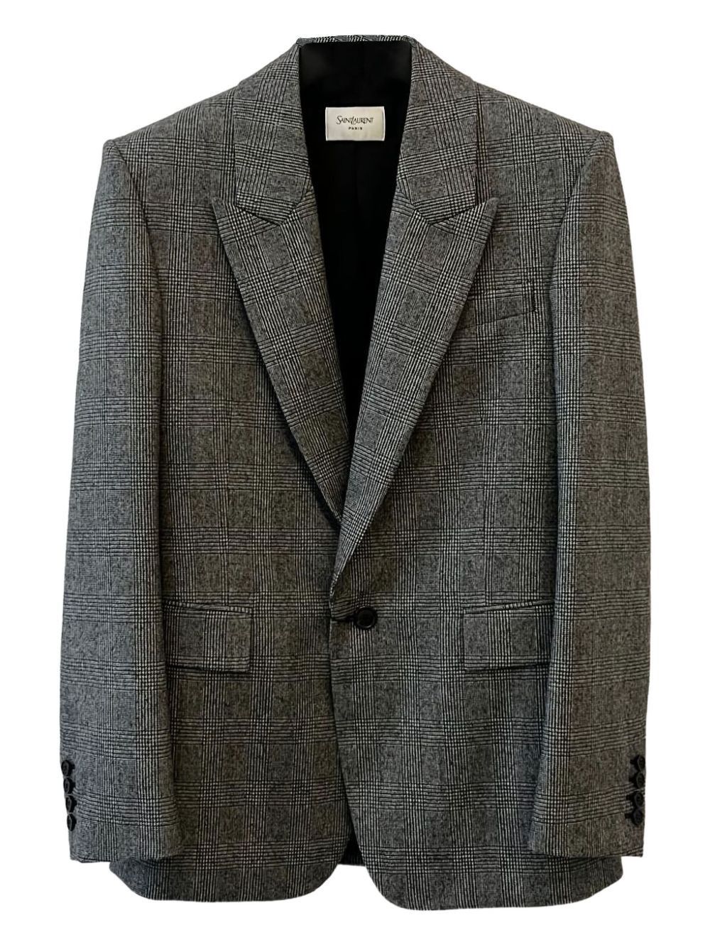 Saint Laurent Paris FLANNEL SINGLE-BREASTED JACKET Size US L / EU 52-54 / 3 - 1 Thumbnail