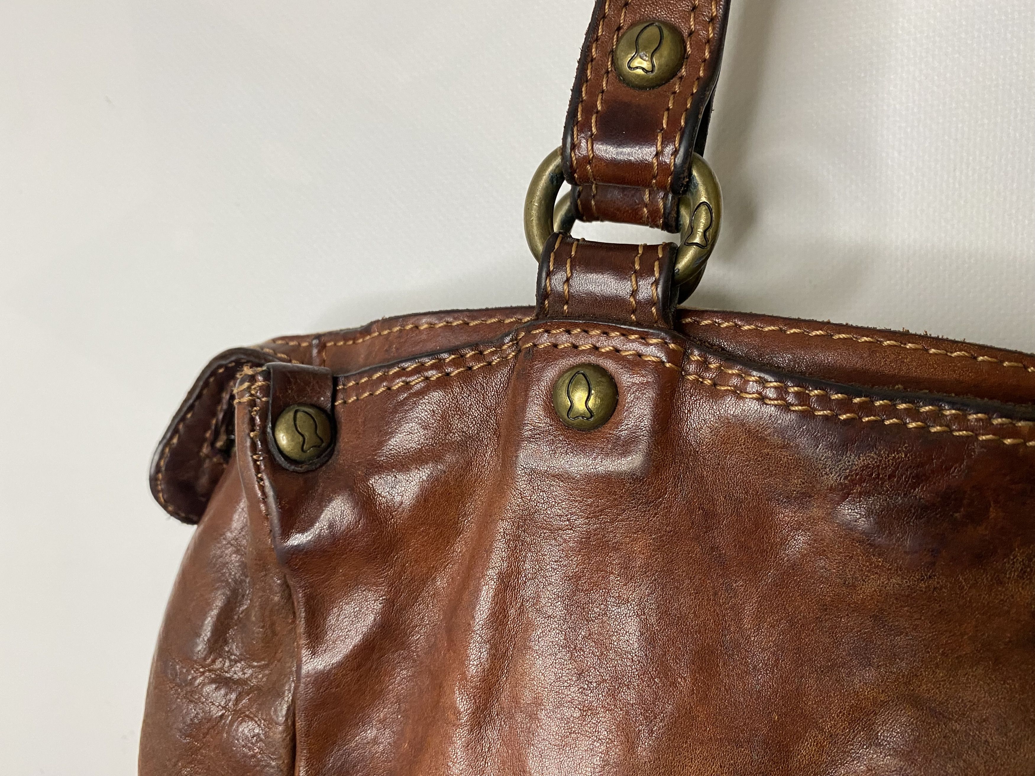 Campomaggi CAMPOMAGGI WOVEN LEATHER BAG IN BROWN ITALIAN LEATHER Size ONE SIZE - 6 Thumbnail