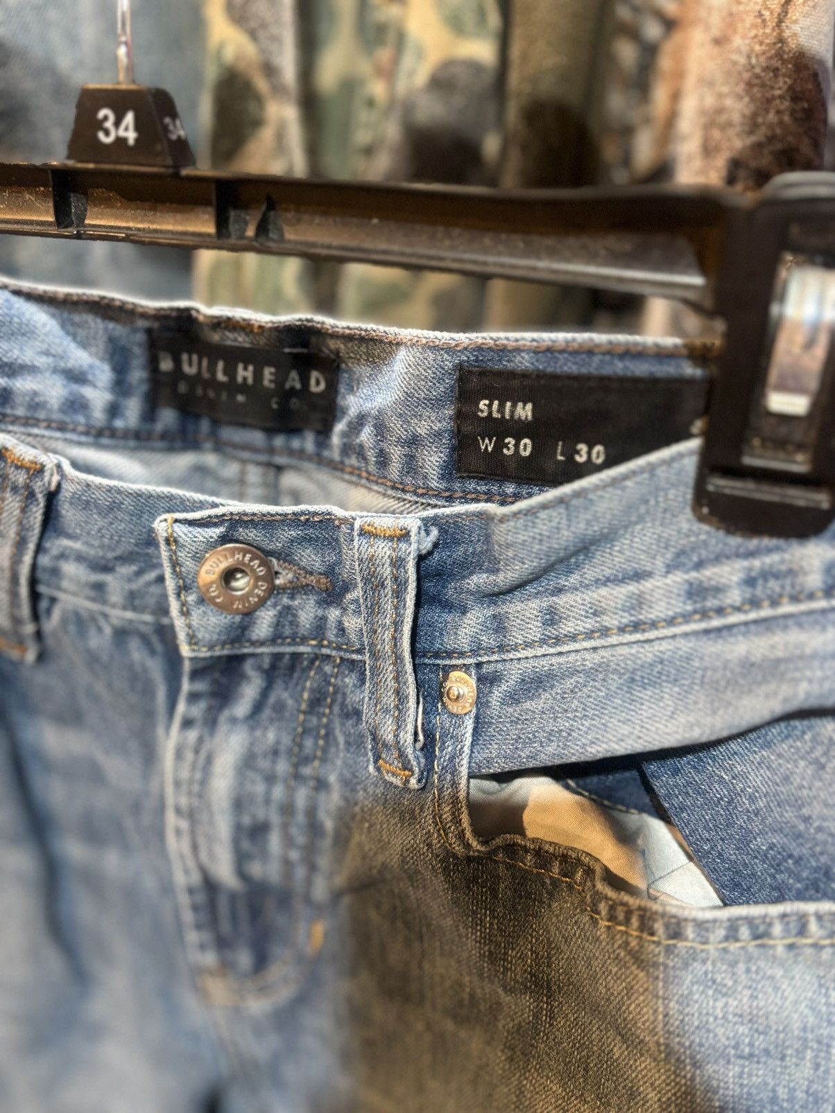 Bullhead Denim Co. 30x30 Bullhead Denim Slim Fit Jeans Size US 30 / EU 46 - 4 Thumbnail