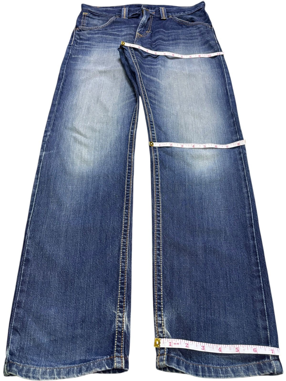 Edwin Exclusive Vintage Edwin Faded Wash Jeans Size US 30 / EU 46 - 14 Thumbnail
