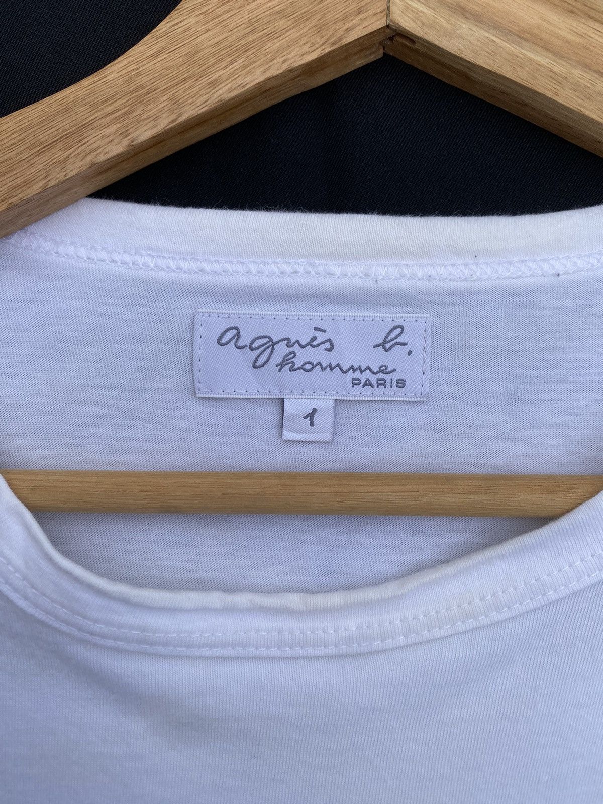 agnes b. Rare Agnes b. Spellout Tshirt Size US S / EU 44-46 / 1 - 8 Thumbnail
