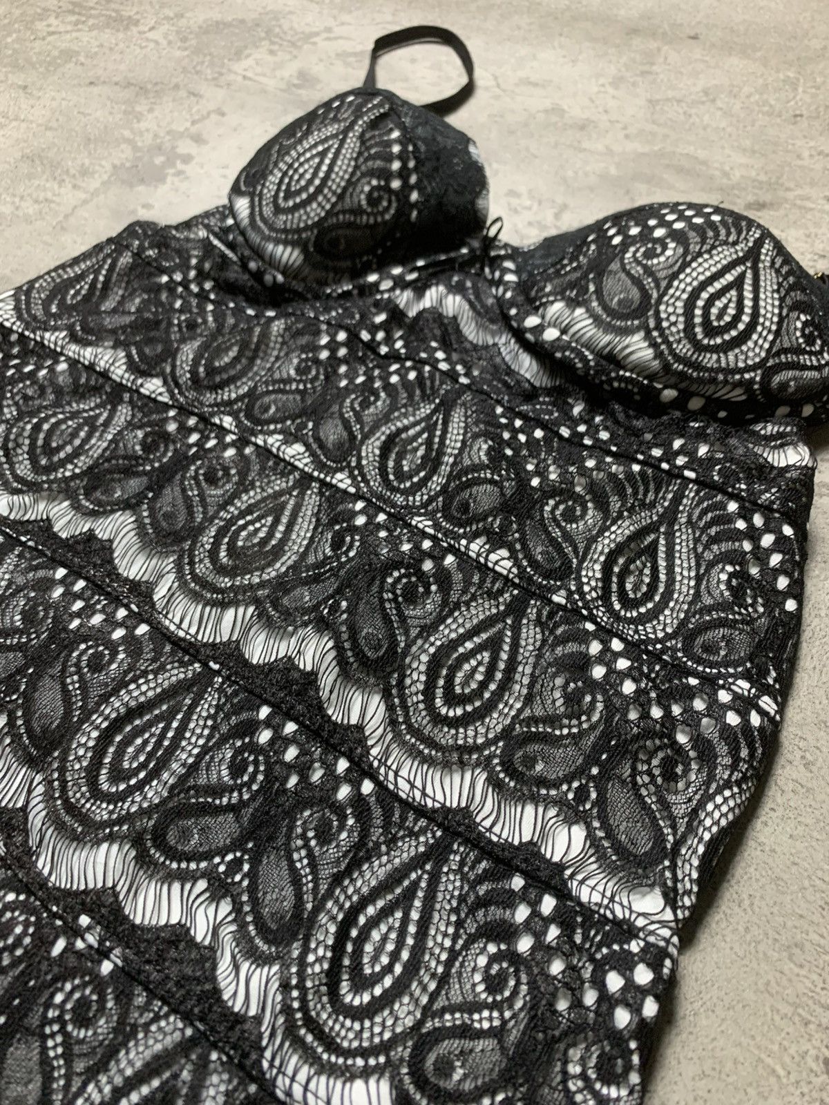 Lip Service Lip Service - Vkei Style Paisley Bustier Camisole Archive Size S / US 4 / IT 40 - 4 Thumbnail