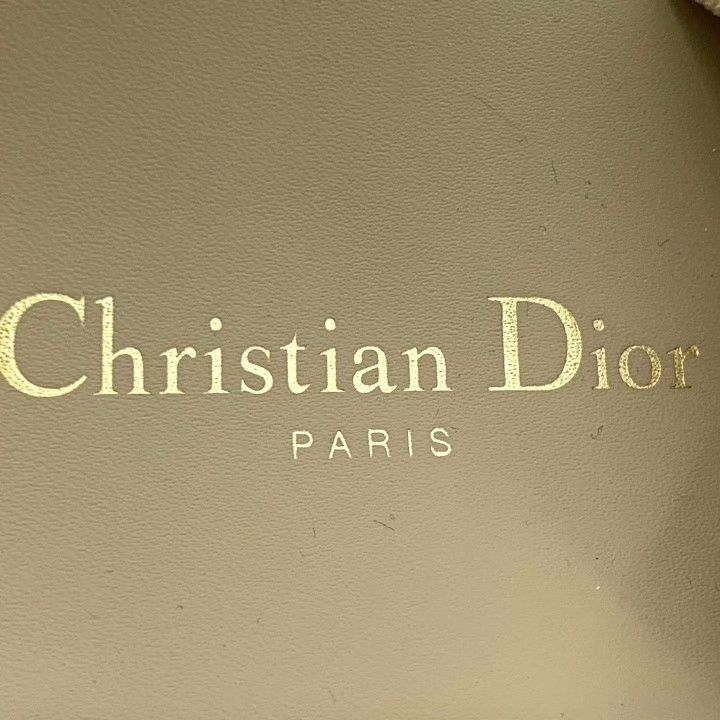 Dior Dior Dior-ID Brown Leather Flat Shoes Size US 6 / EU 39 - 7 Thumbnail