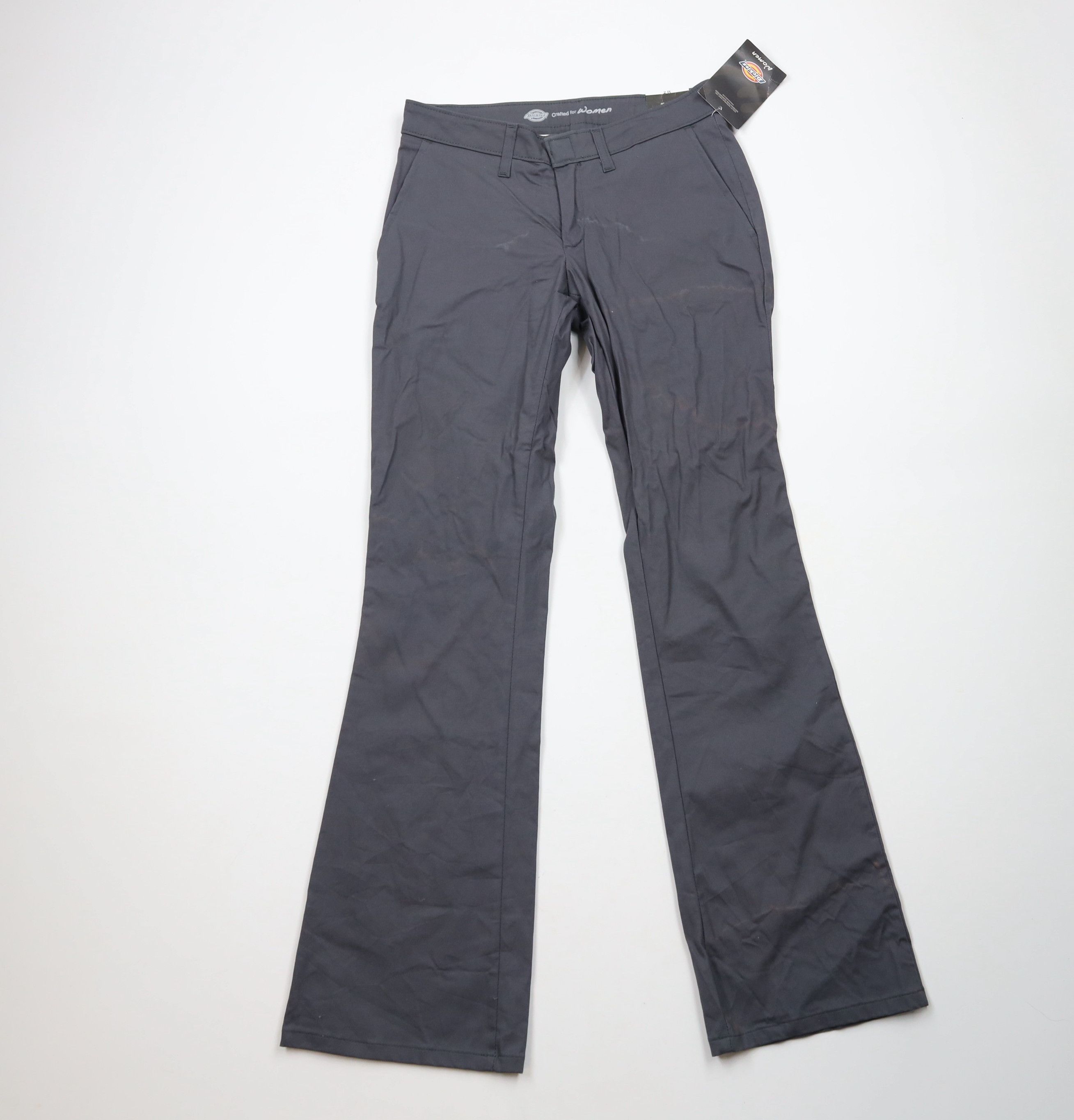 Dickies × Vintage Deadstock Vintage Y2K Dickies Flared Boot Cut Twill Pants Size 26" / US 2 / IT 38 - 1 Thumbnail