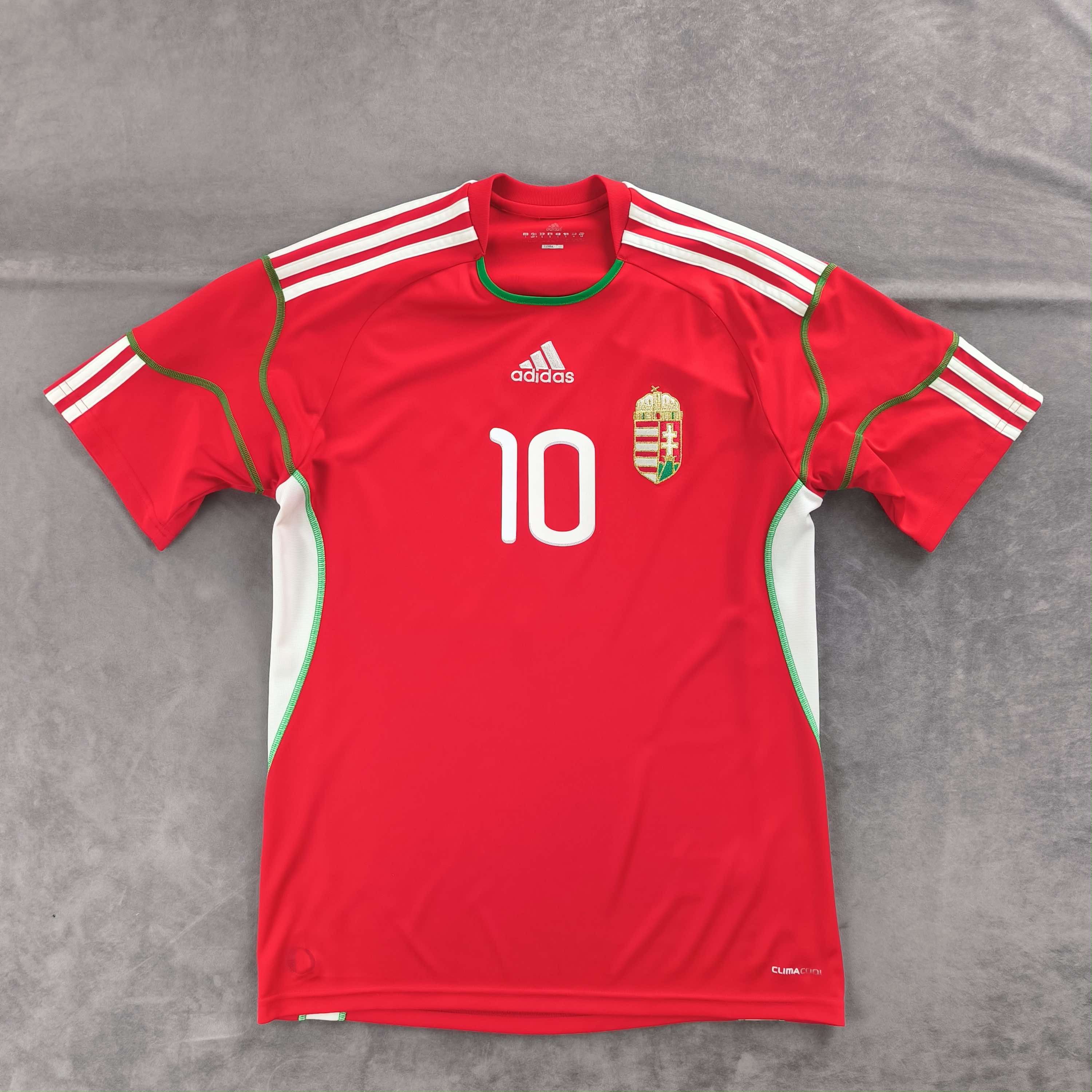 Adidas Hungary 2010-12 Adidas home Gera football jersey size S Size US S / EU 44-46 / 1 - 2 Thumbnail