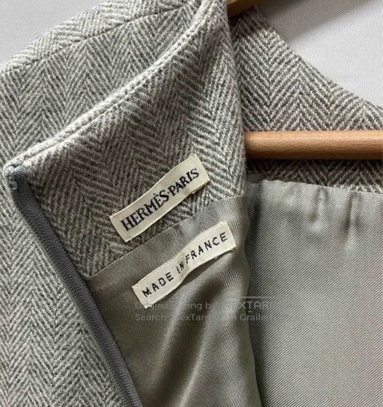 Hermes Hermes Cashmere sleeveless dress Size XS / US 0-2 / IT 36-38 - 3 Thumbnail