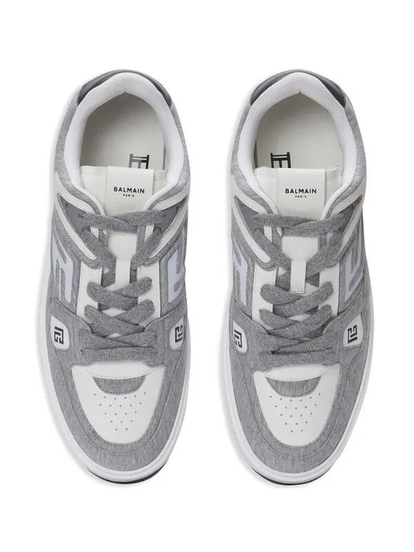 Balmain o1s1wg111225 B-Court Skate Sneakers in White Size US 9 / EU 42 - 4 Thumbnail