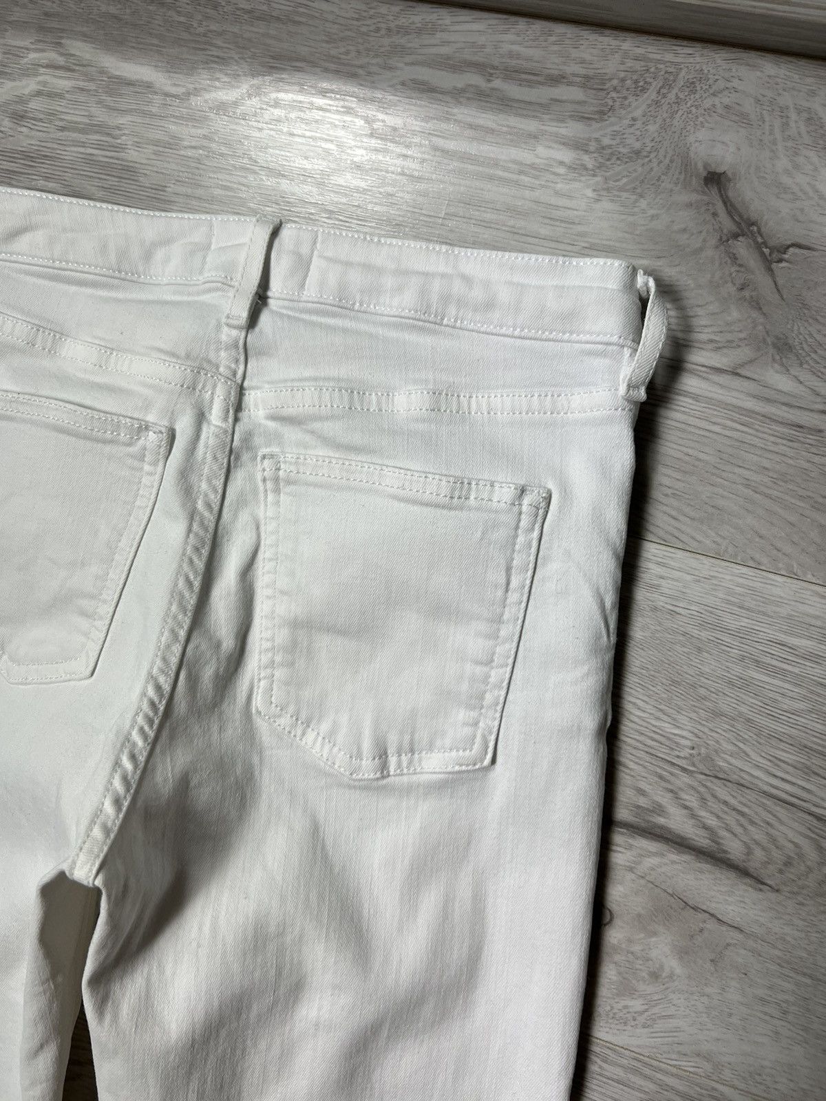 Acne Studios Acne Studios Skin 5 Optic White Jeans Denim Pants Skinny Size 25" / US 0 / IT 36 - 15 Thumbnail
