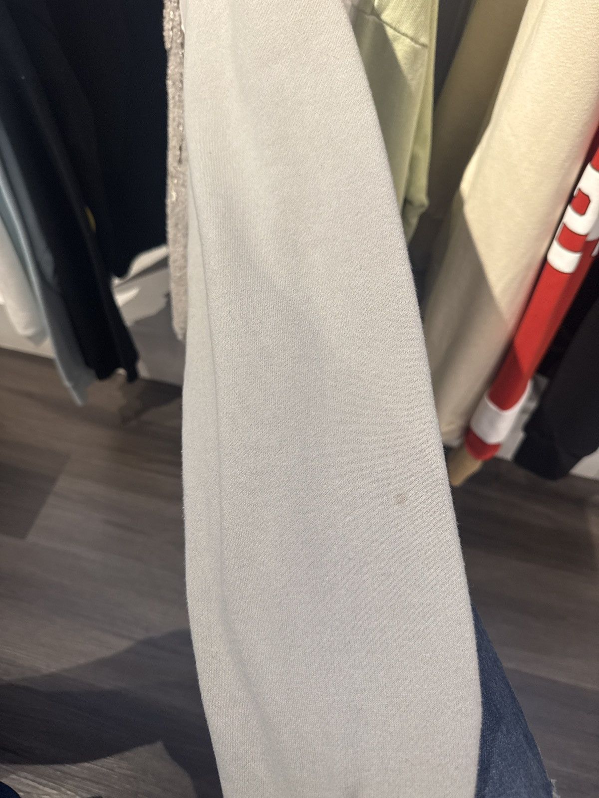 Kapital Kapital Fuzzy Grey Crewneck Size US L / EU 52-54 / 3 - 6 Thumbnail