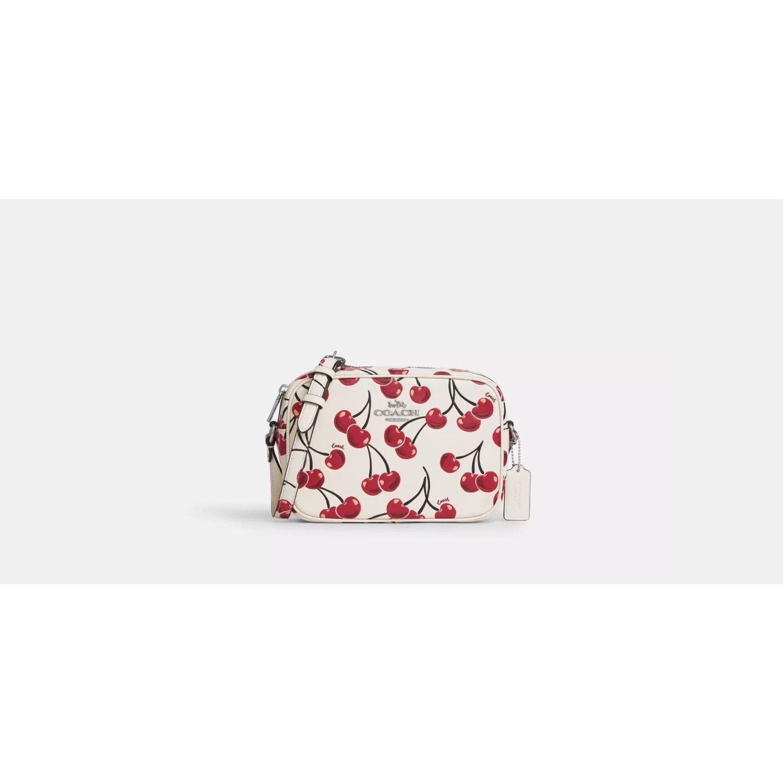 Coach NWT COACH CZ189 Jamie Camera Bag Cherry Print Chalk Multi Size ONE SIZE - 9 Thumbnail