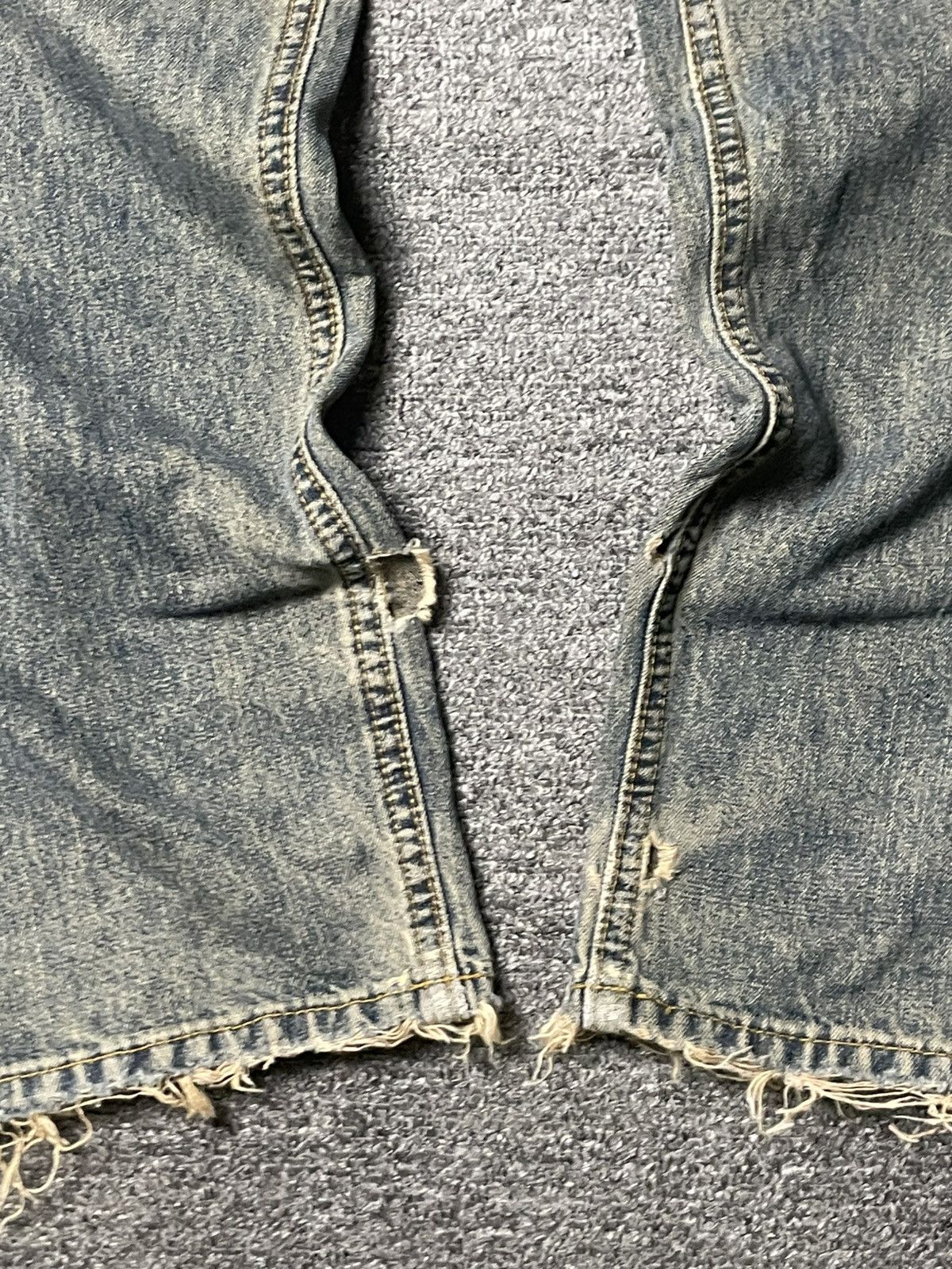 Japanese Brand × Vintage Vintage SAVIER Wash Selvedge Jeans (91) Size US 33 - 5 Thumbnail