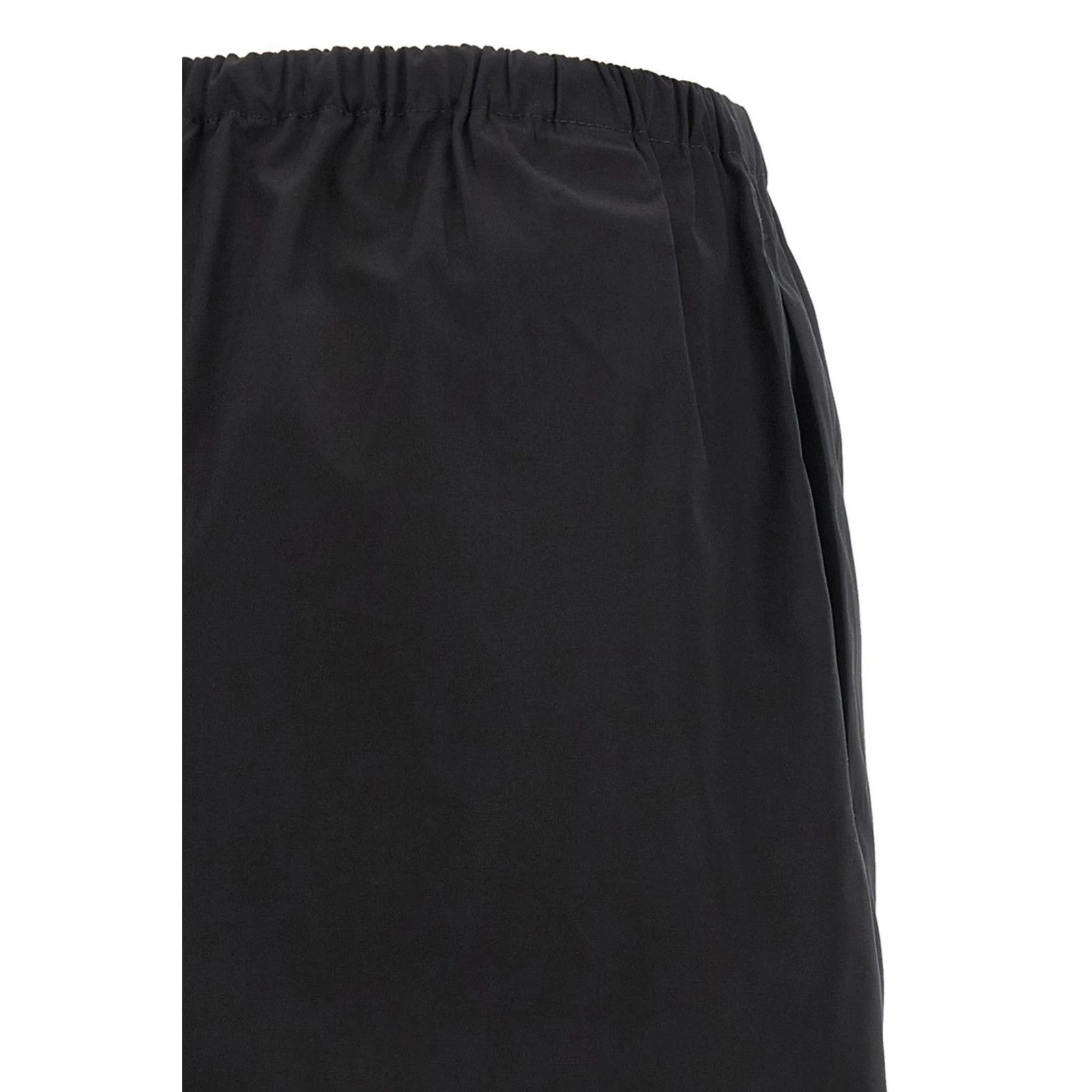 Prada PRADA Black Poplin Shorts New & Authentic (Women's size:IT 4 Size 27" / US 4 / IT 40 - 4 Thumbnail