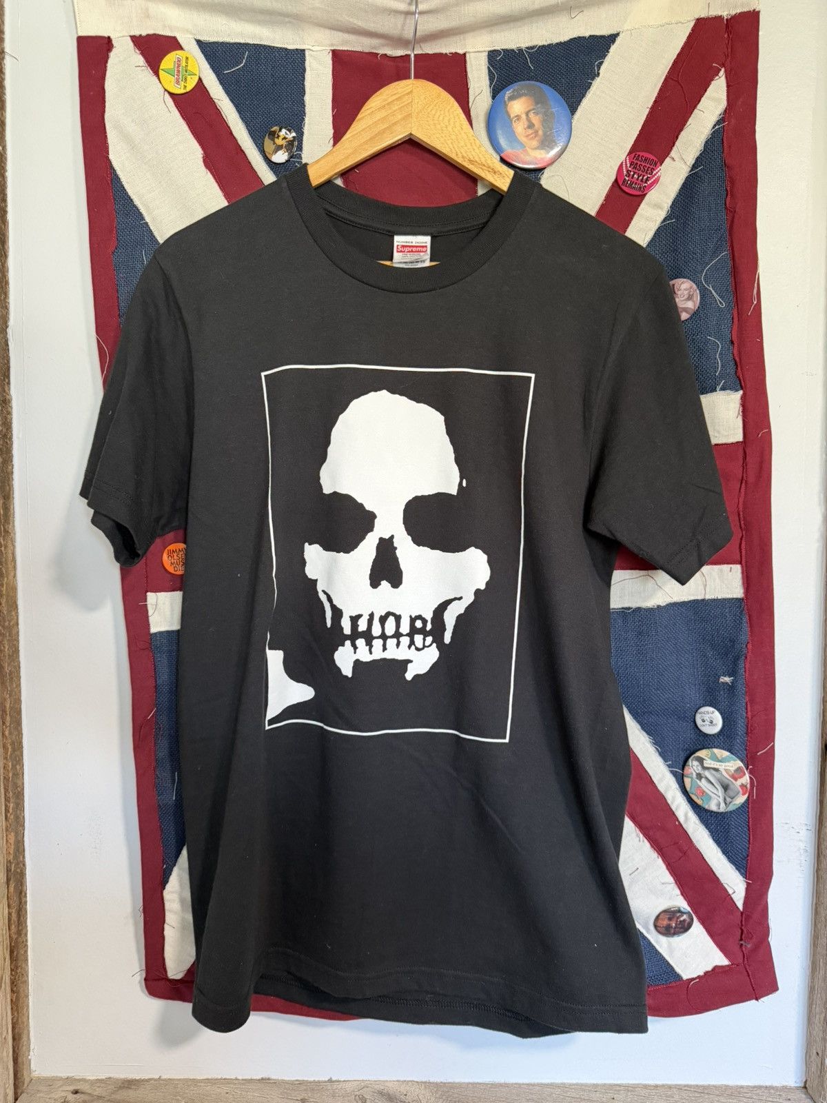 Number (N)ine × Supreme Supreme Number (N)ine Manson Tee | Grailed