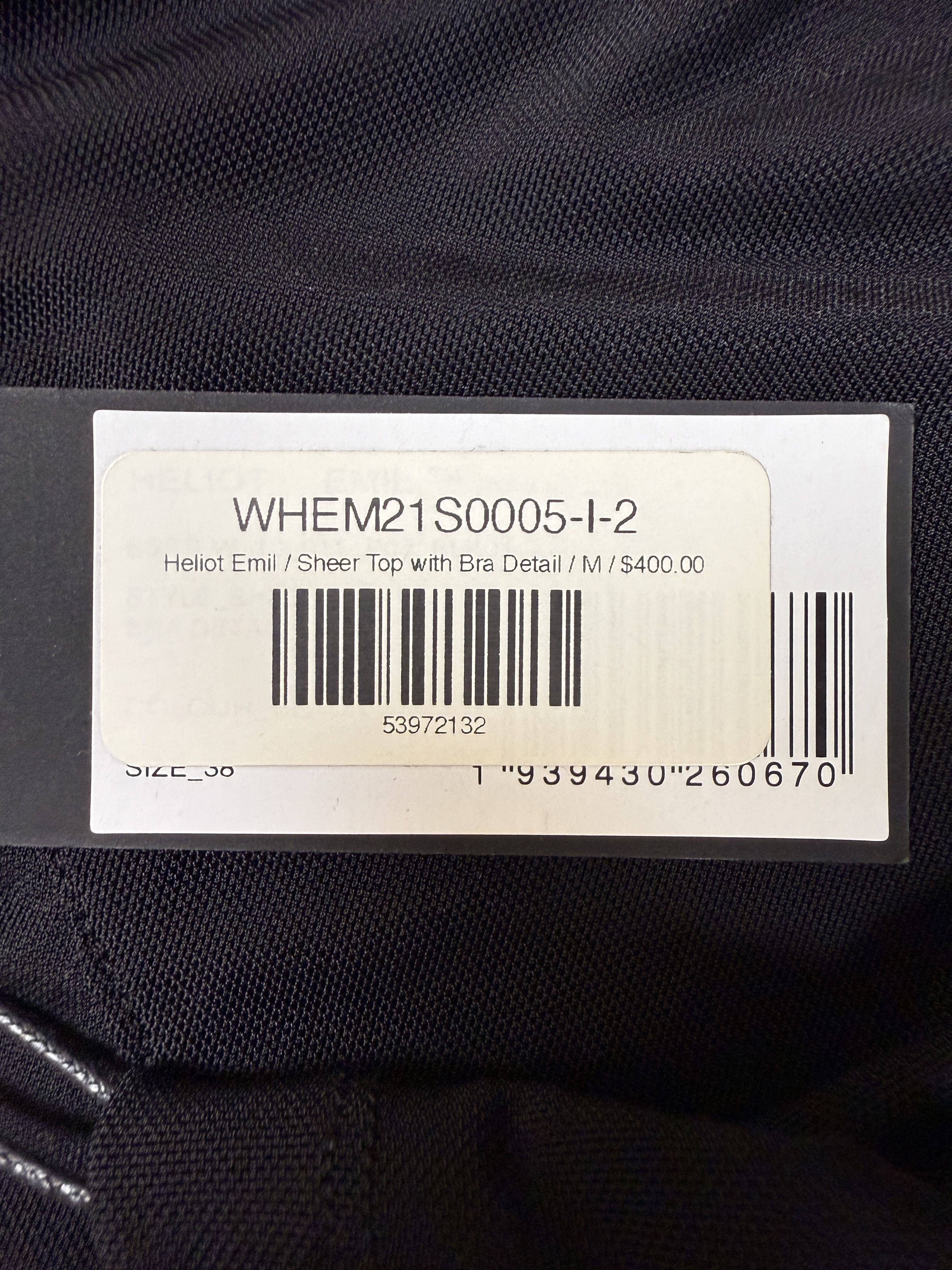 Heliot Emil $400 Heliot Emil Sheer Top Size XS / US 0-2 / IT 36-38 - 9 Thumbnail