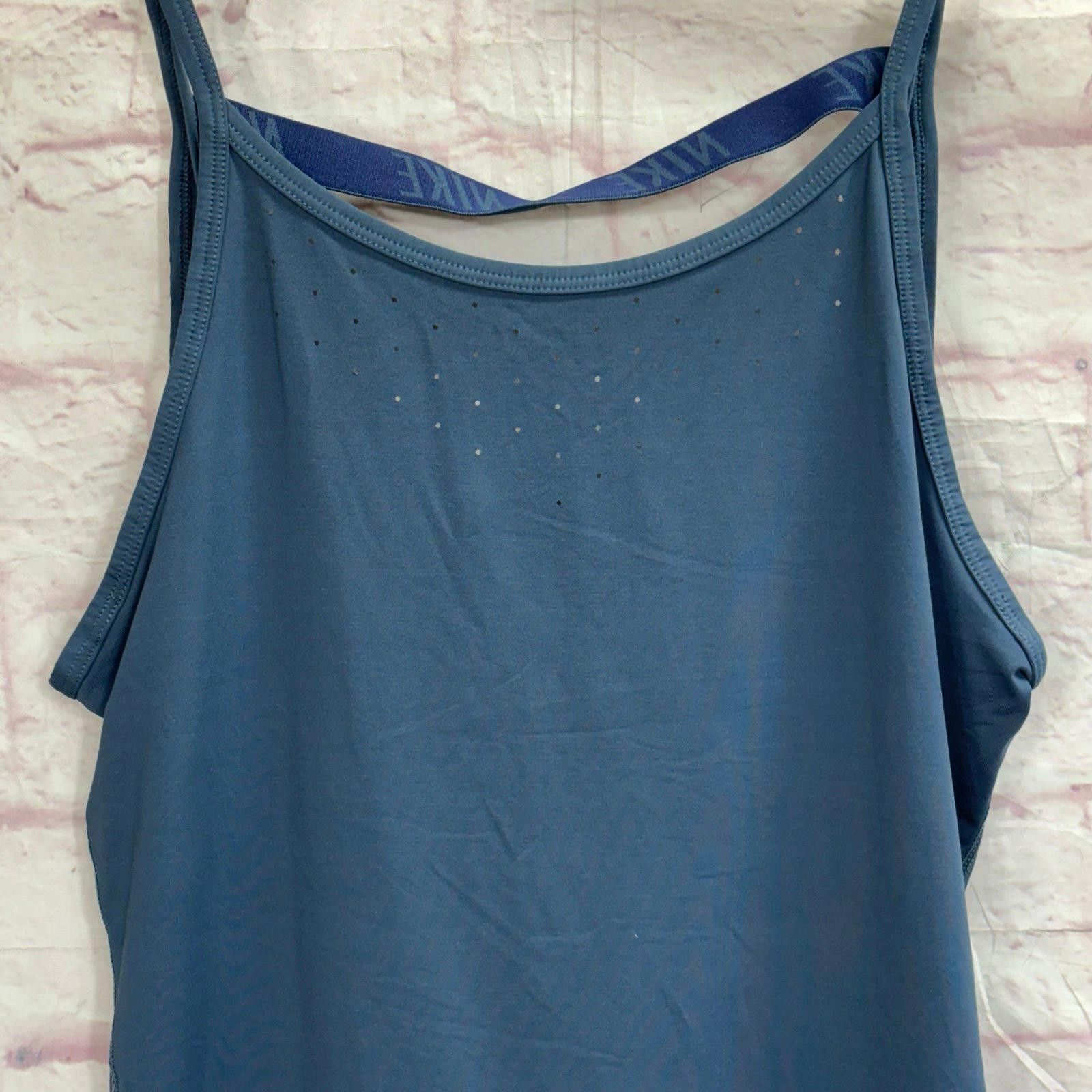Nike Nike Dri-fit Elastika V Back XS Tank Size XS / US 0-2 / IT 36-38 - 2 Thumbnail