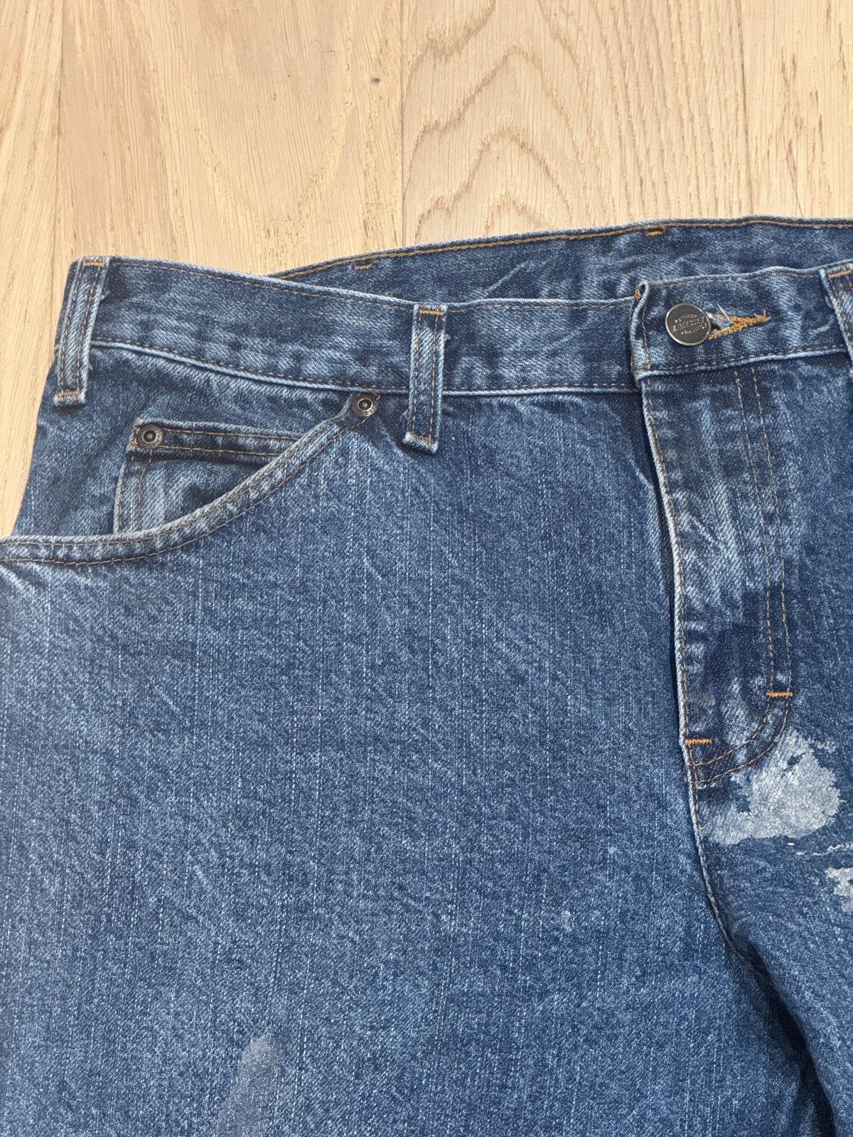 Dickies Paint Splattered Dickies Y2K Work Jeans Size US 32 / EU 48 - 3 Thumbnail
