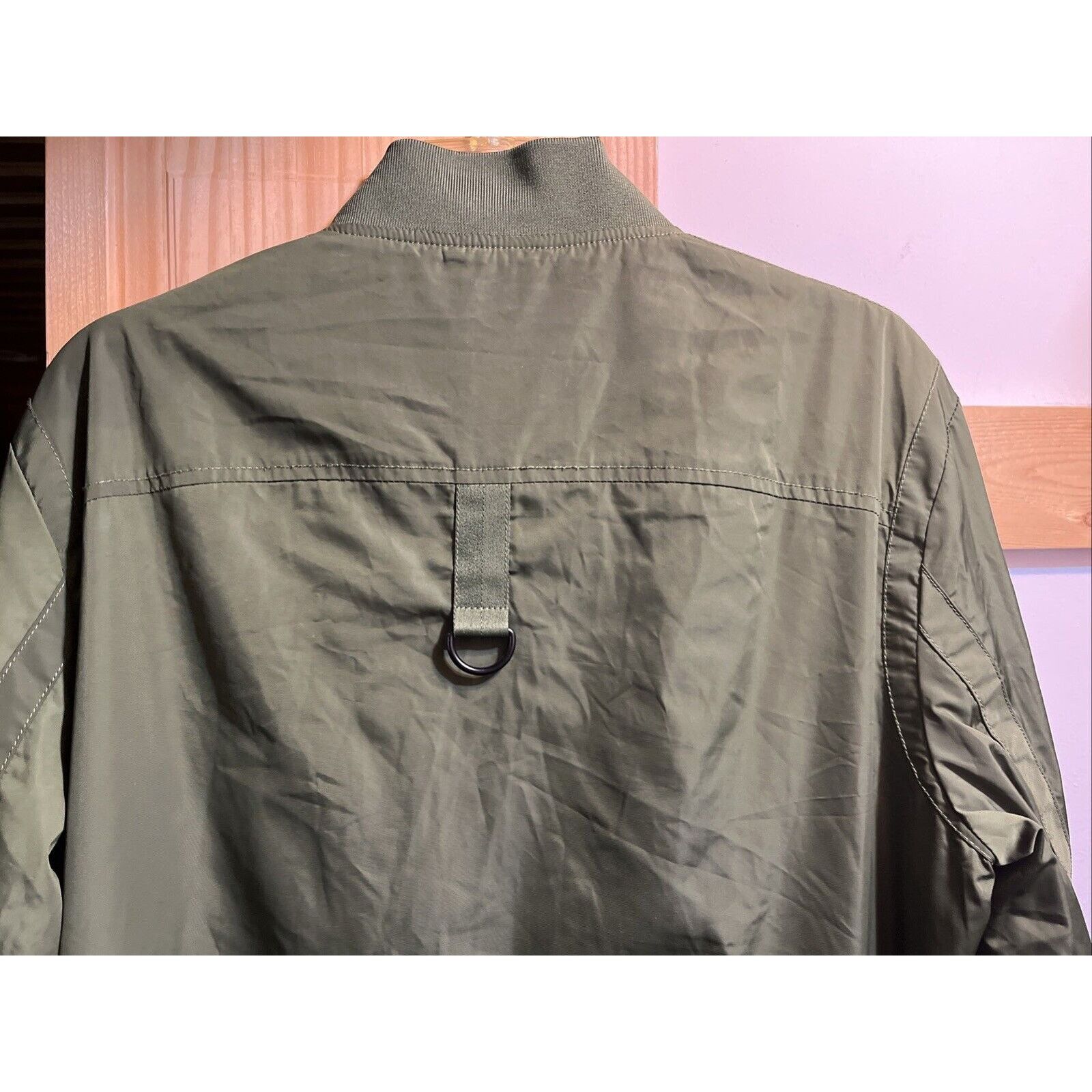 Caterpillar Caterpillar Mens L Green Polyester Jacket LS Zip Windbreaker Size US L / EU 52-54 / 3 - 12 Thumbnail
