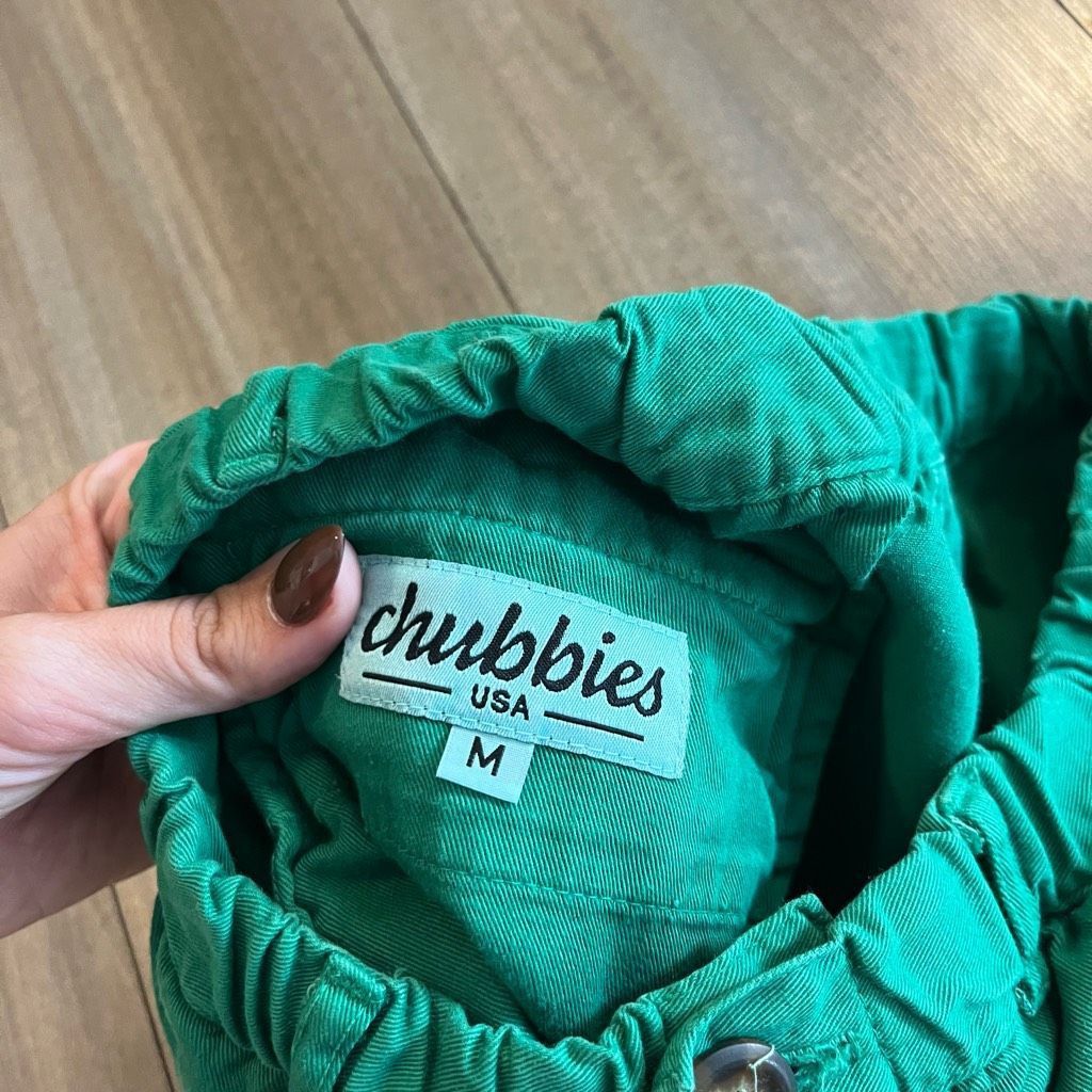 Chubbies Chubbies Green Casual Chino Shorts Men Medium Bin K-41 Size US 32 / EU 48 - 3 Thumbnail