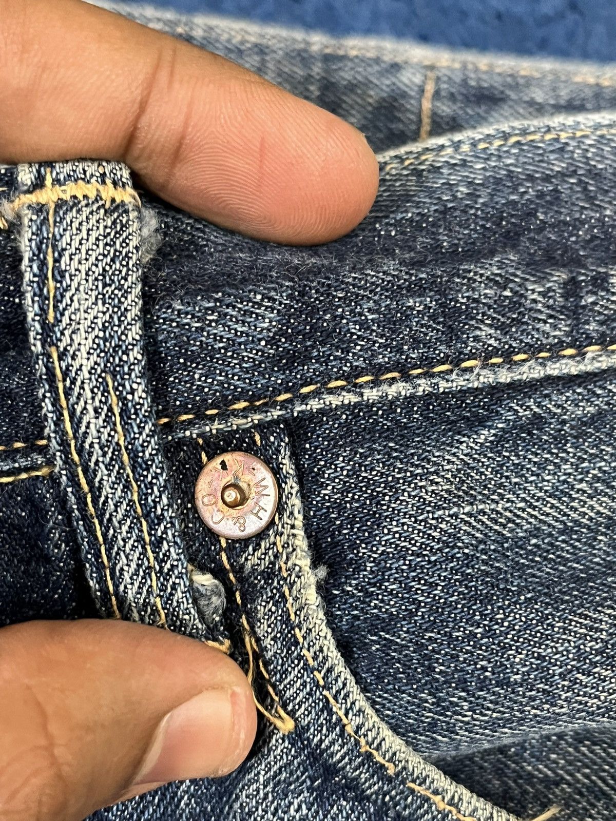 Evisu ‼️‼️Warehouse&Co X Evisu‼️‼️ Lot 0110 Selvedge Denim Size US 31 - 8 Thumbnail
