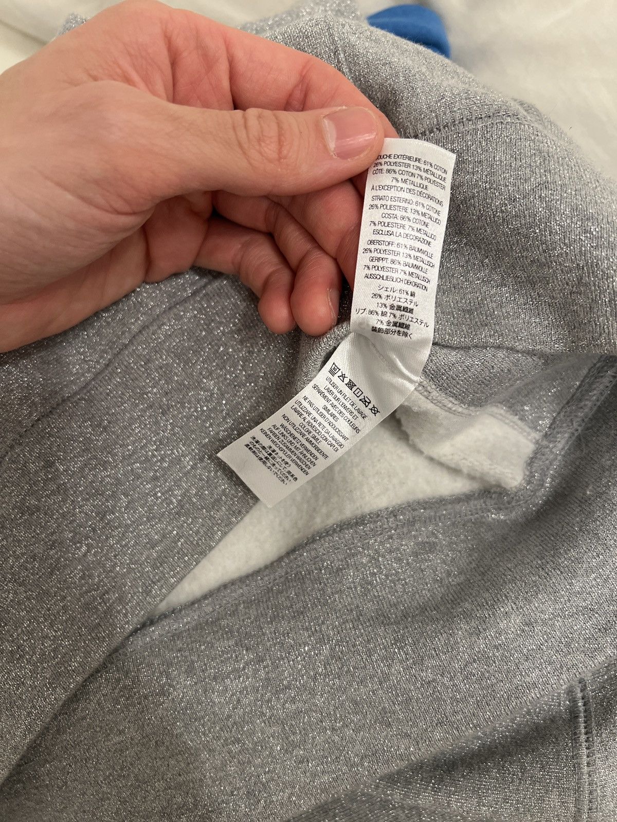 Supreme silver hoodie special edition Size US L / EU 52-54 / 3 - 6 Thumbnail