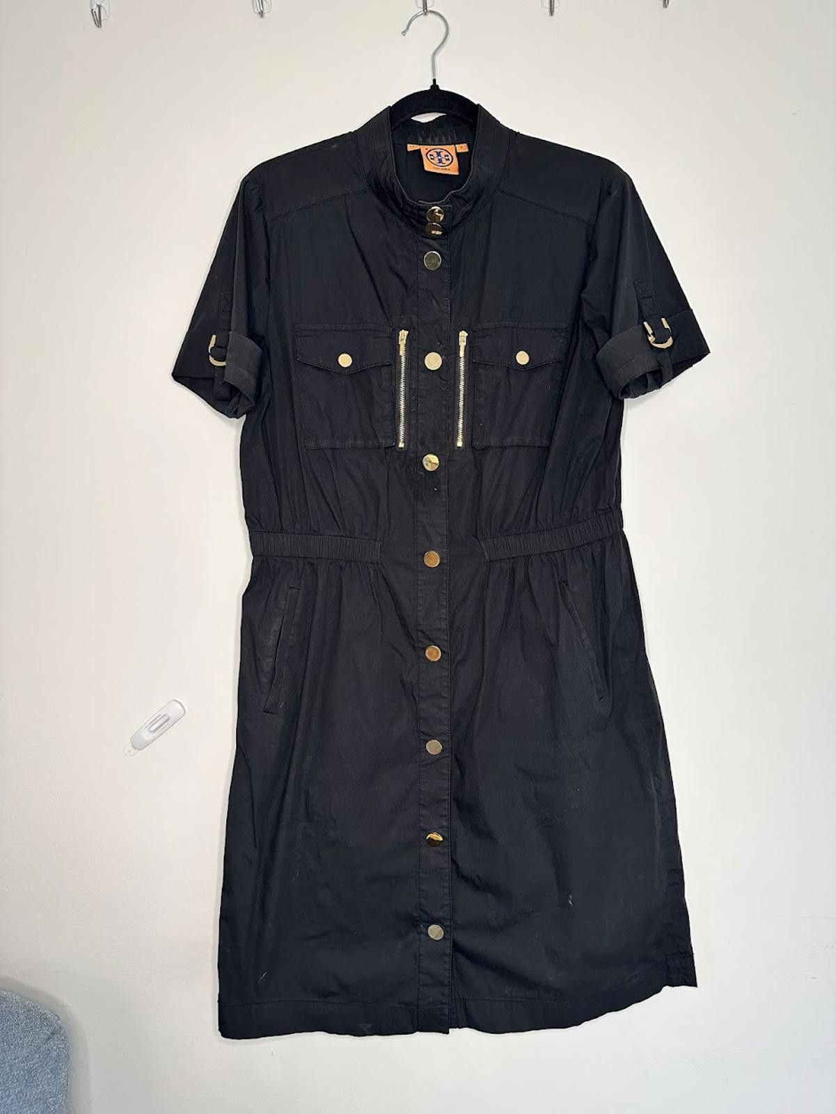 Other Tory Burch Black Industrial Dress - Sz. 12 Size XL / US 12-14 / IT 48-50 - 1 Thumbnail