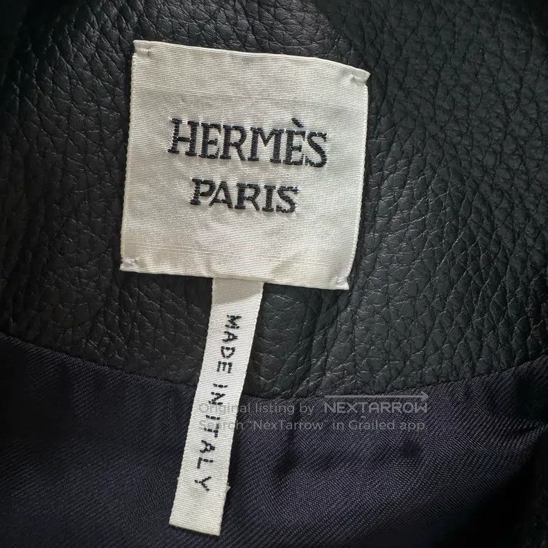 Hermes Hermes Black Baseball Jacket Size XS / US 0-2 / IT 36-38 - 3 Thumbnail