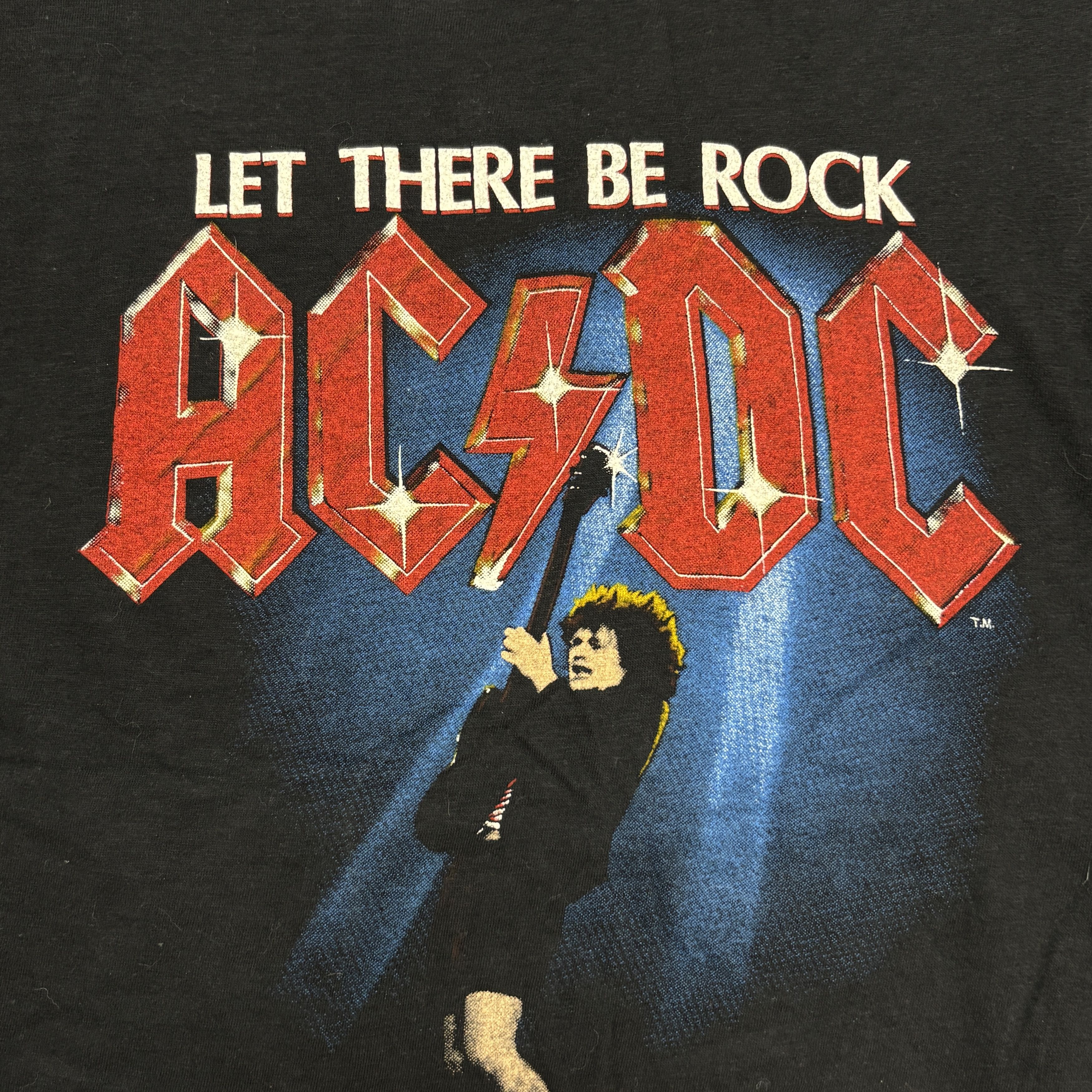 AC/DC Vintage Acdc Shirt 1982 Tour Single Stitch Rock Band Tee Size US S / EU 44-46 / 1 - 5 Thumbnail
