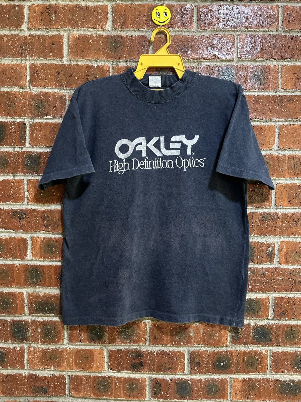 Oakley Thrashed Vintage 90s Oakley Software Embroidered Sun Faded Size US L / EU 52-54 / 3 - 1 Thumbnail
