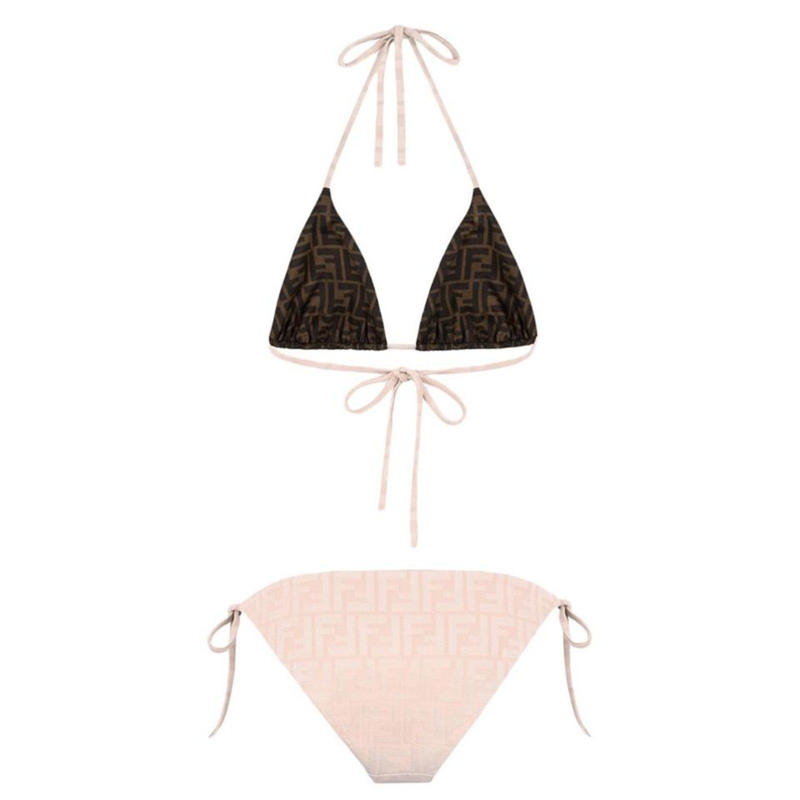 Fendi FF logo reversible bikini set 40 Size S / US 4 / IT 40 - 6 Thumbnail