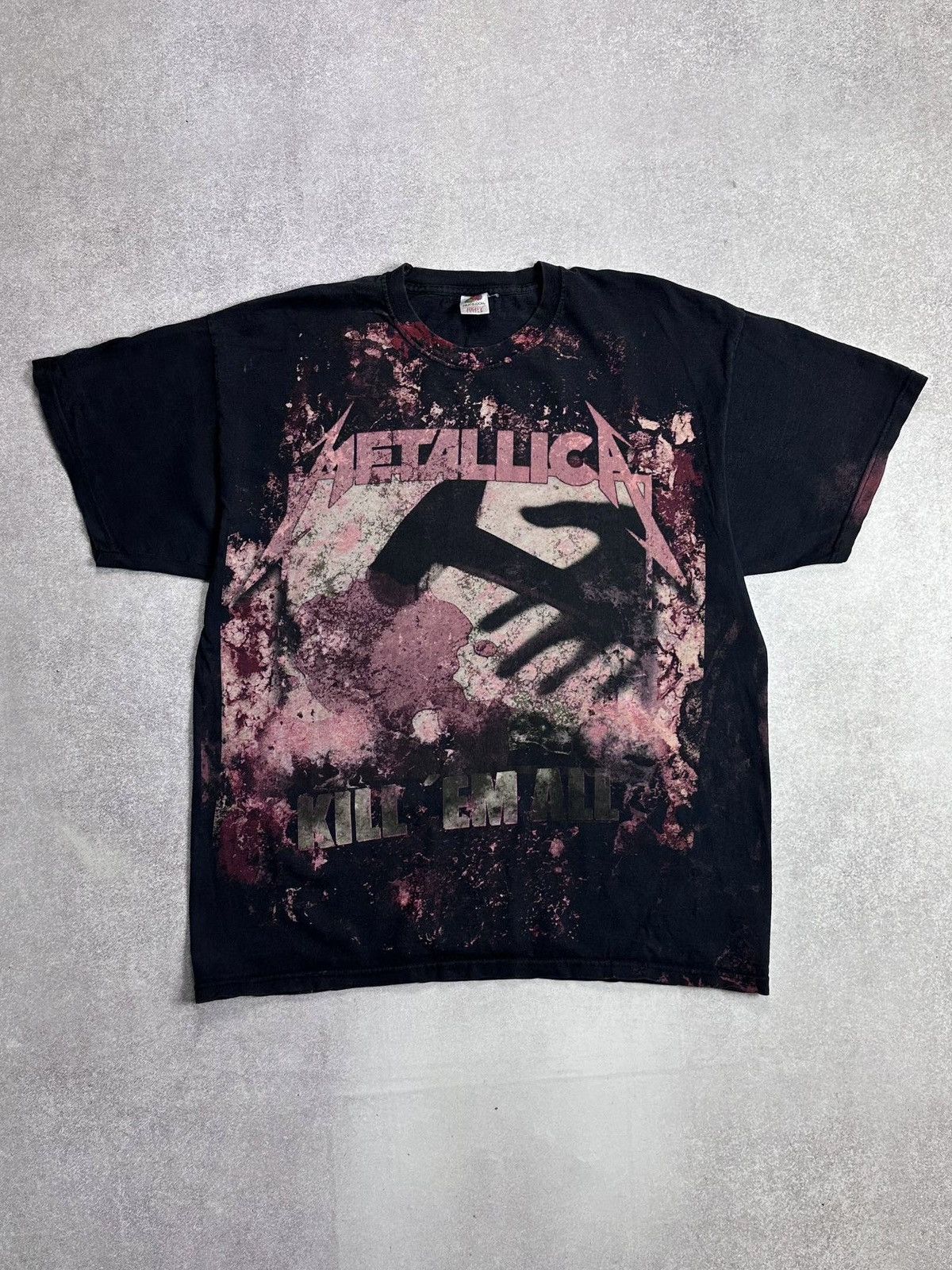 Band Tees Vintage All over Metallical Kill Em T-shirt L Size US L / EU 52-54 / 3 - 1 Thumbnail
