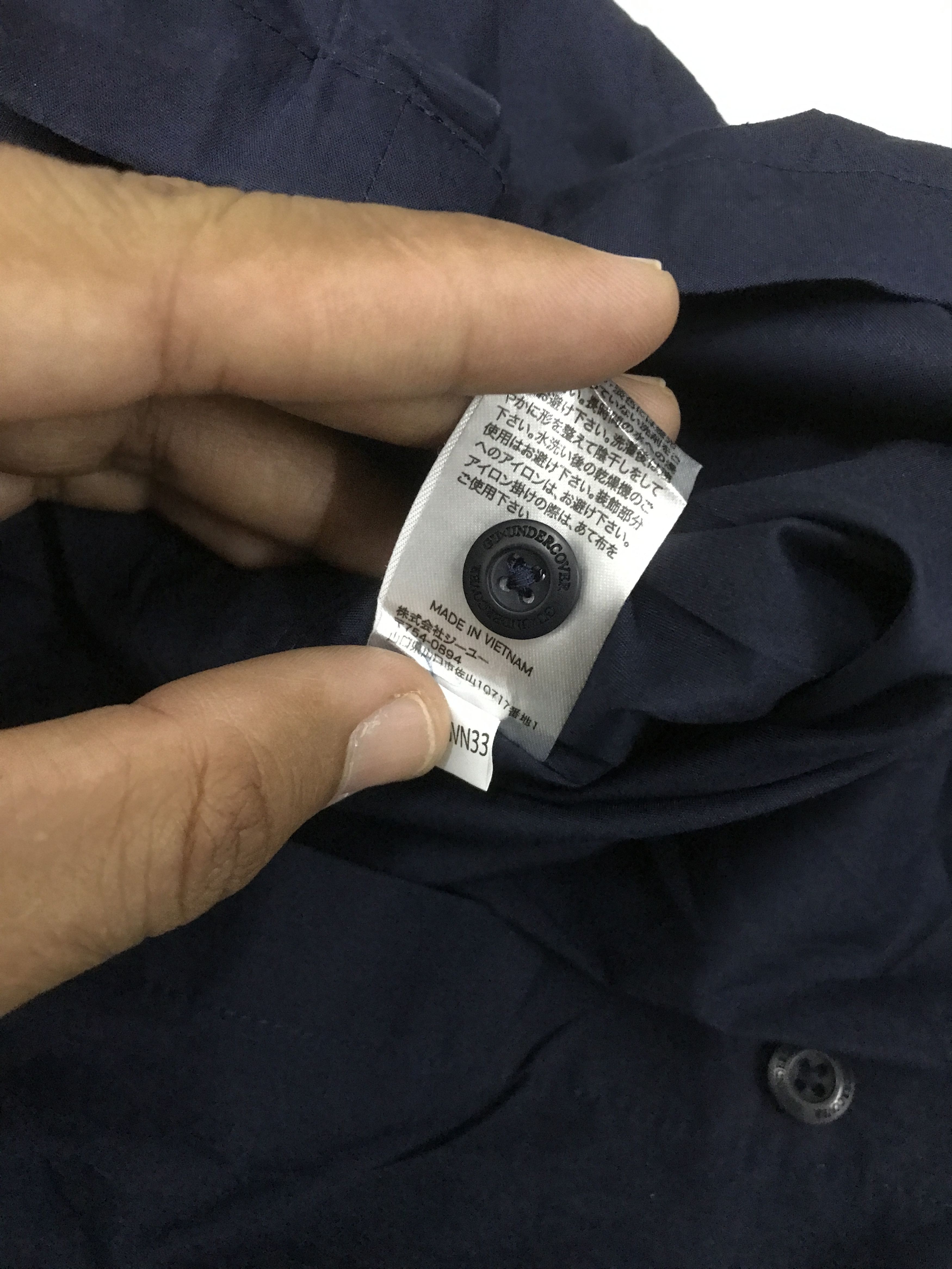 GU × Undercover GU x Undercover button down shirt Size US M / EU 48-50 / 2 - 6 Thumbnail