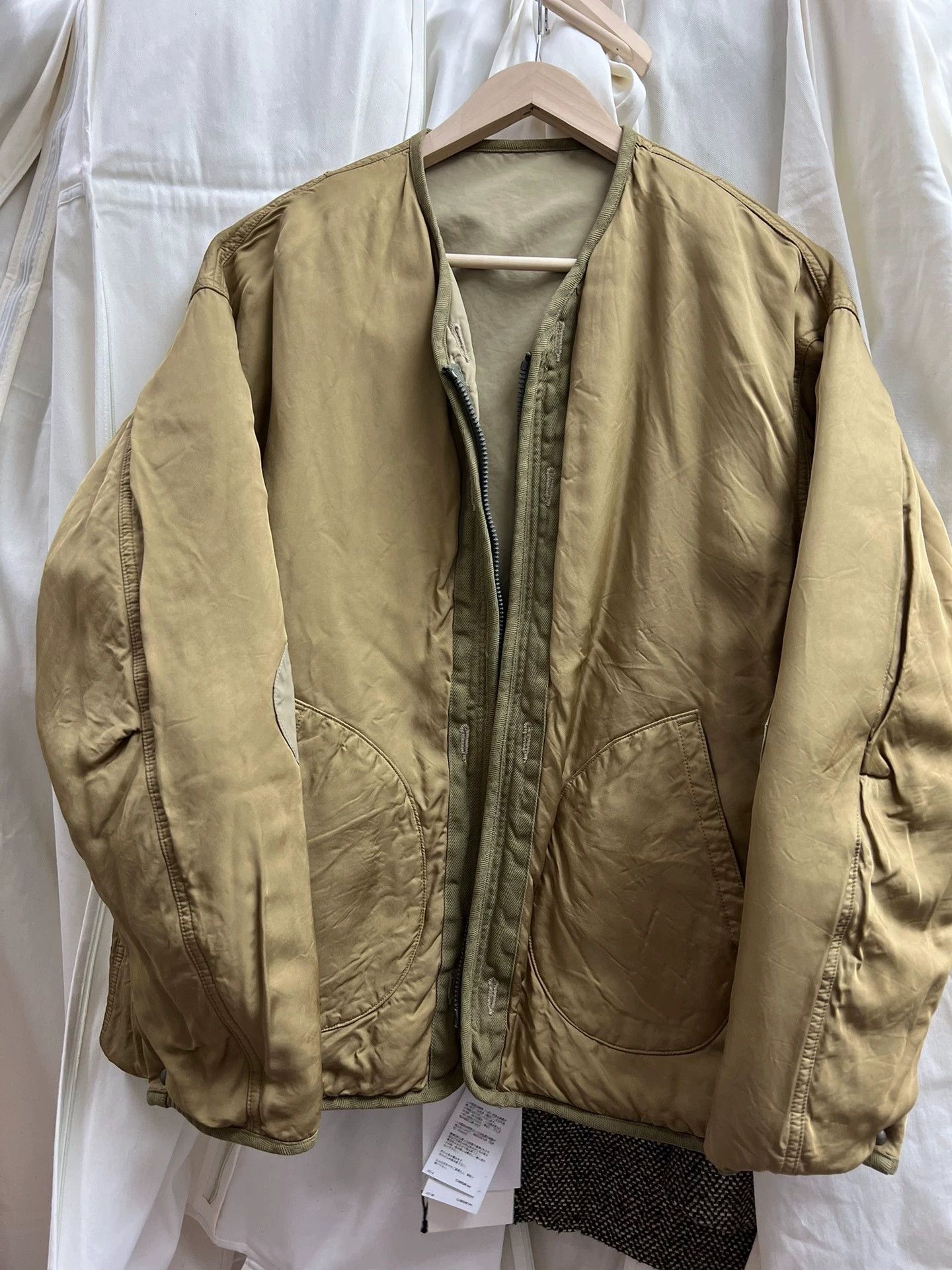 Visvim VISVIM 22AW IRIS LINER JKT KHAKI Limited Size US M / EU 48-50 / 2 - 7 Thumbnail