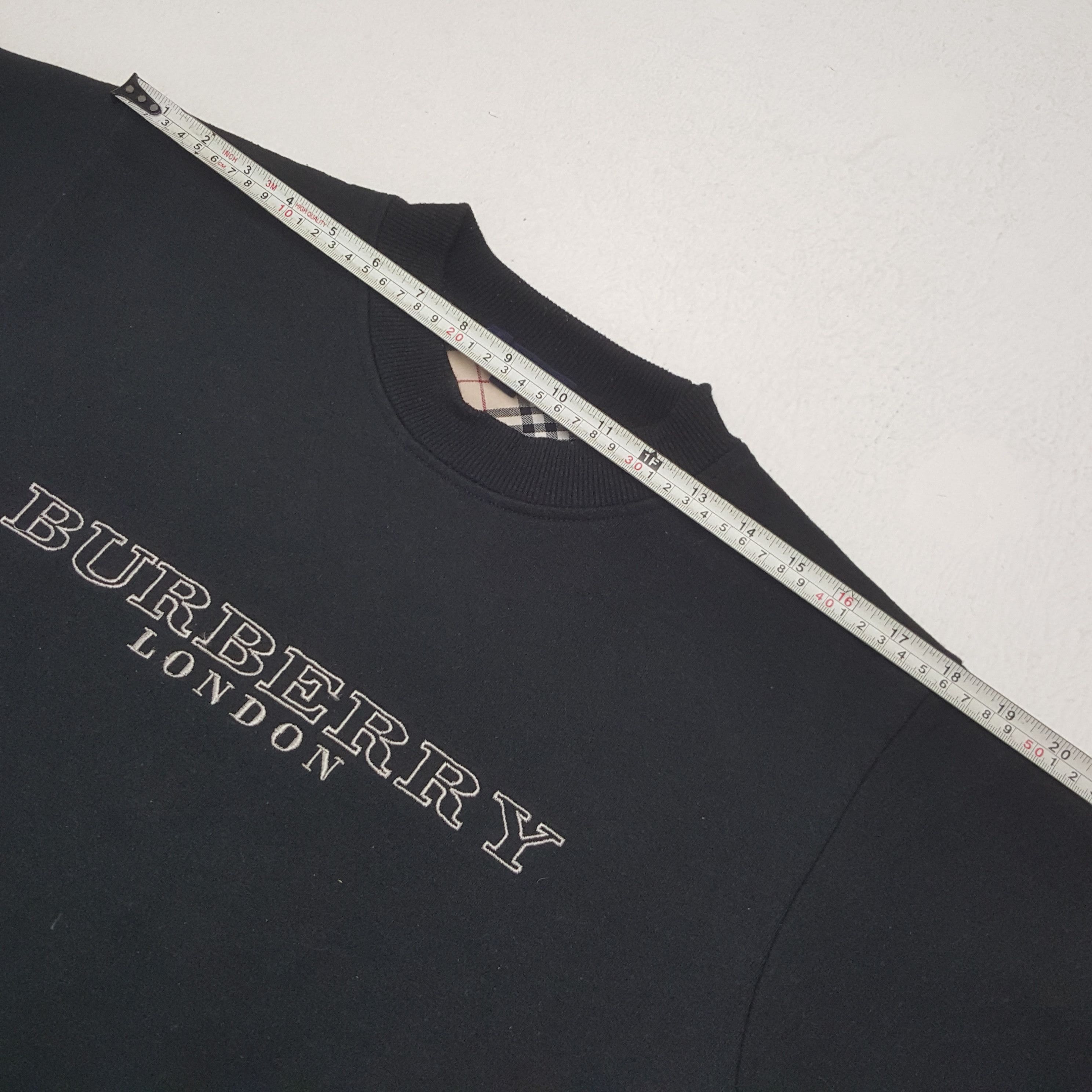 Burberry × Vintage Vintage Burberry London Embroidery Sweatshirt Size US S / EU 44-46 / 1 - 5 Thumbnail