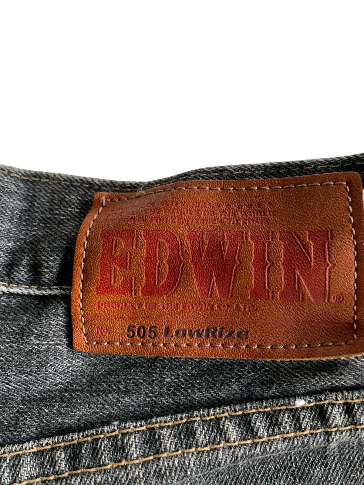 Edwin × If Six Was Nine × Kapital EDWIN SELVEDGE 505 BUTTON FLY RUSTY DISTRESSED DENIM Size US 30 / EU 46 - 9 Thumbnail