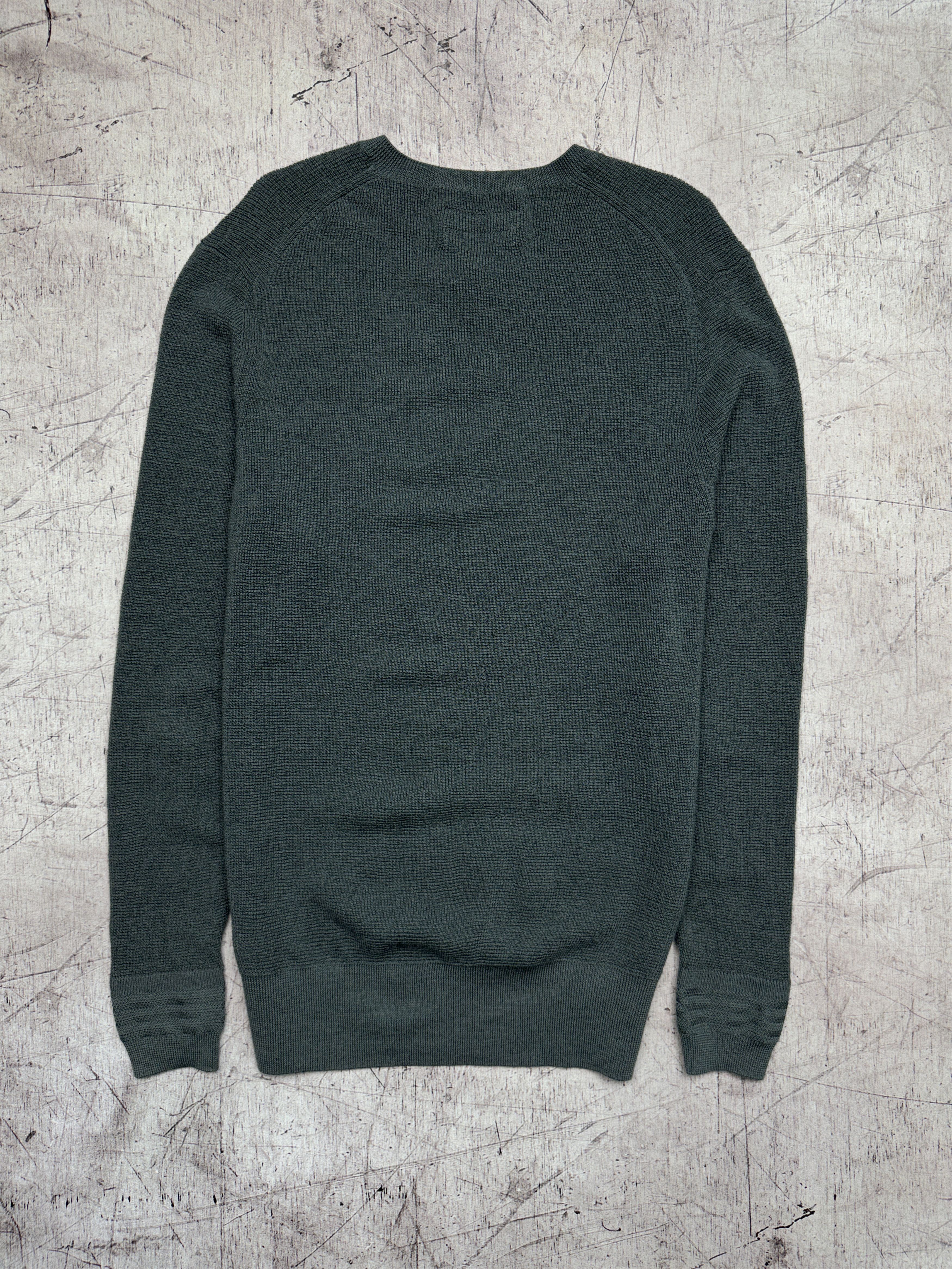 Allsaints Allsaints Mens Merino Wool Ivar Henley Sweater Size US M / EU 48-50 / 2 - 6 Thumbnail
